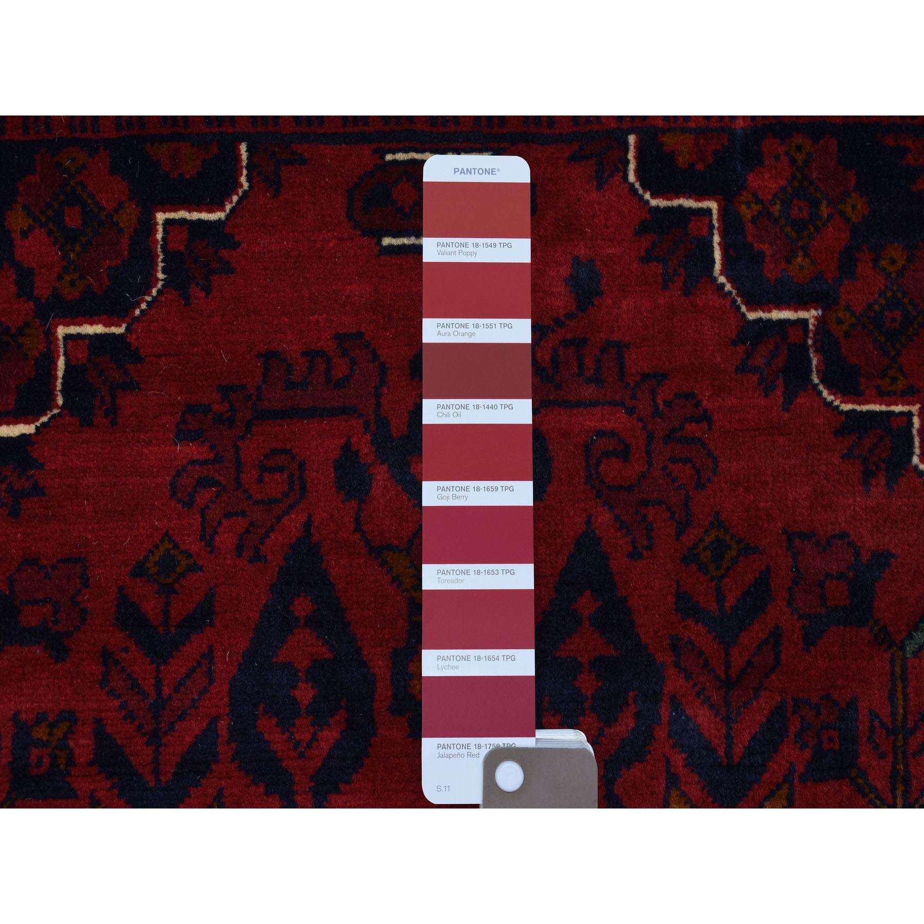 Tribal-Geometric-Hand-Knotted-Rug-339080