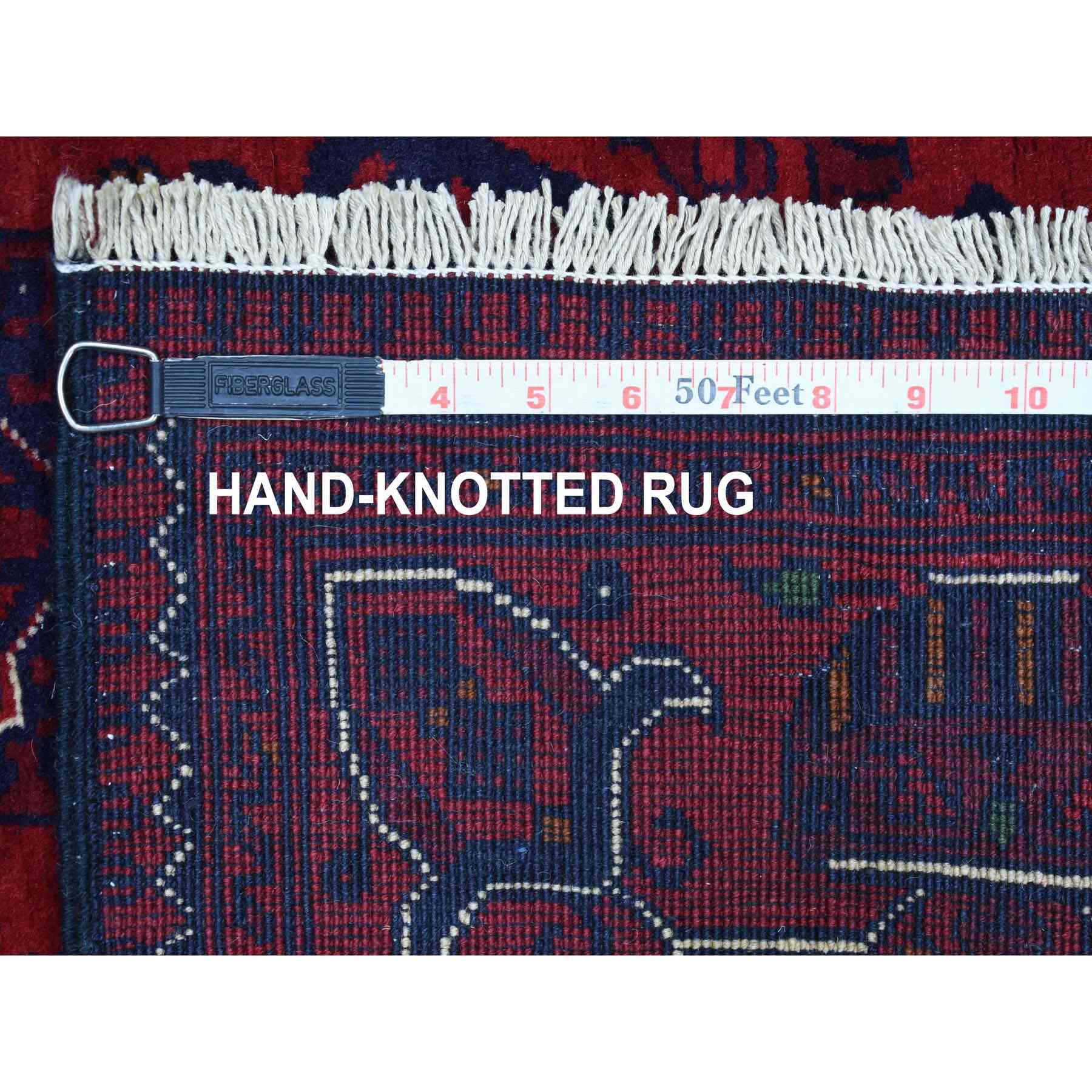 Tribal-Geometric-Hand-Knotted-Rug-339085