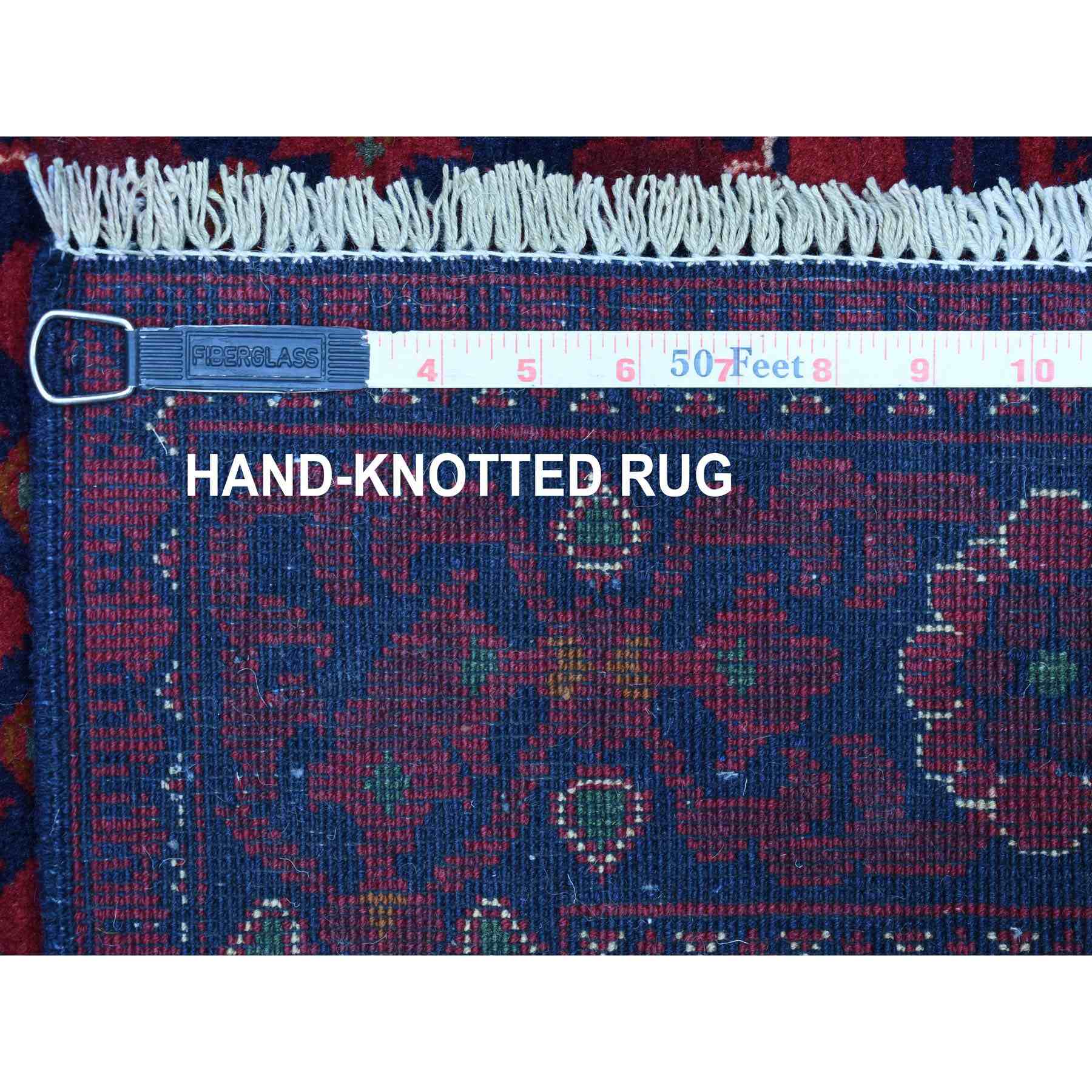 Tribal-Geometric-Hand-Knotted-Rug-339340