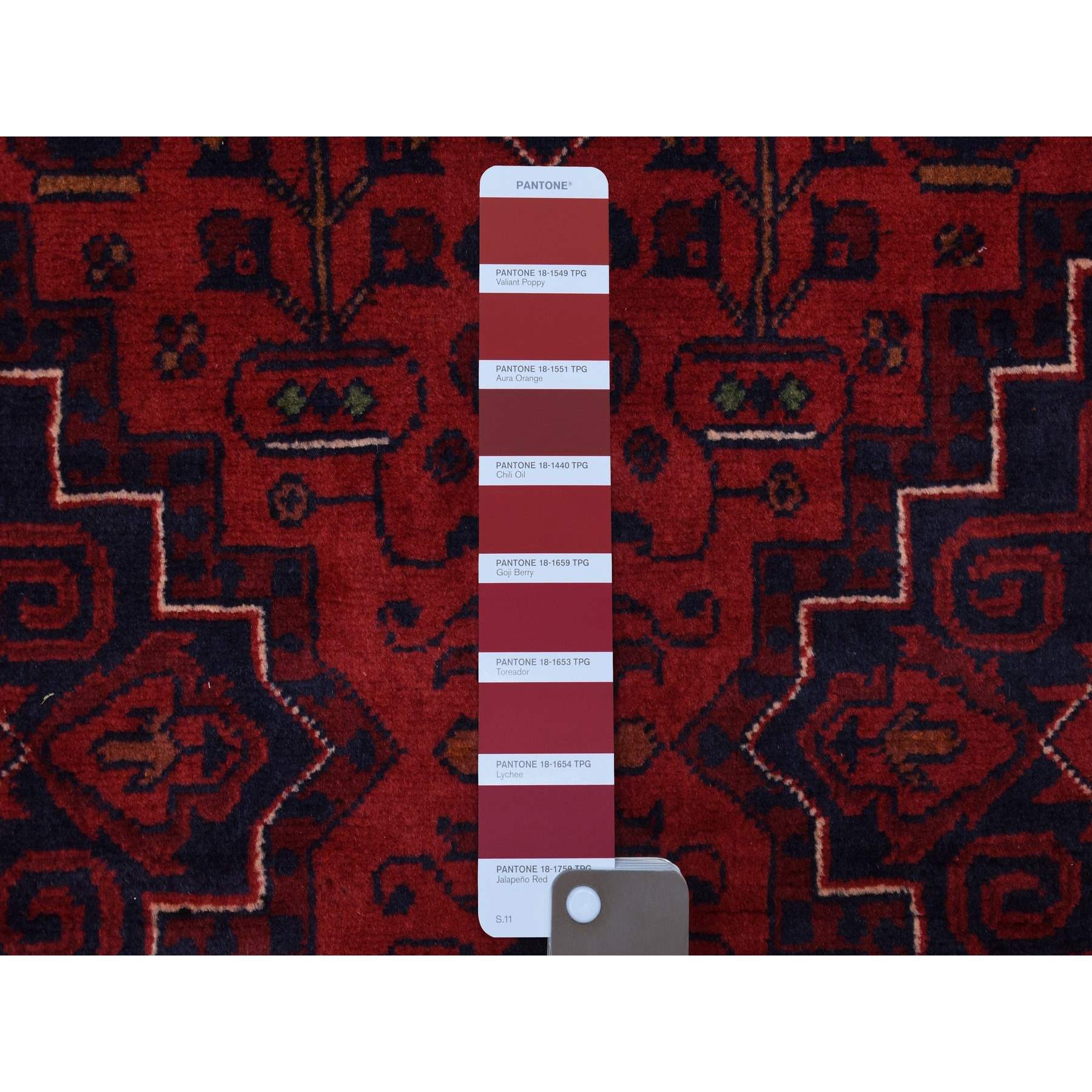 Tribal-Geometric-Hand-Knotted-Rug-339760