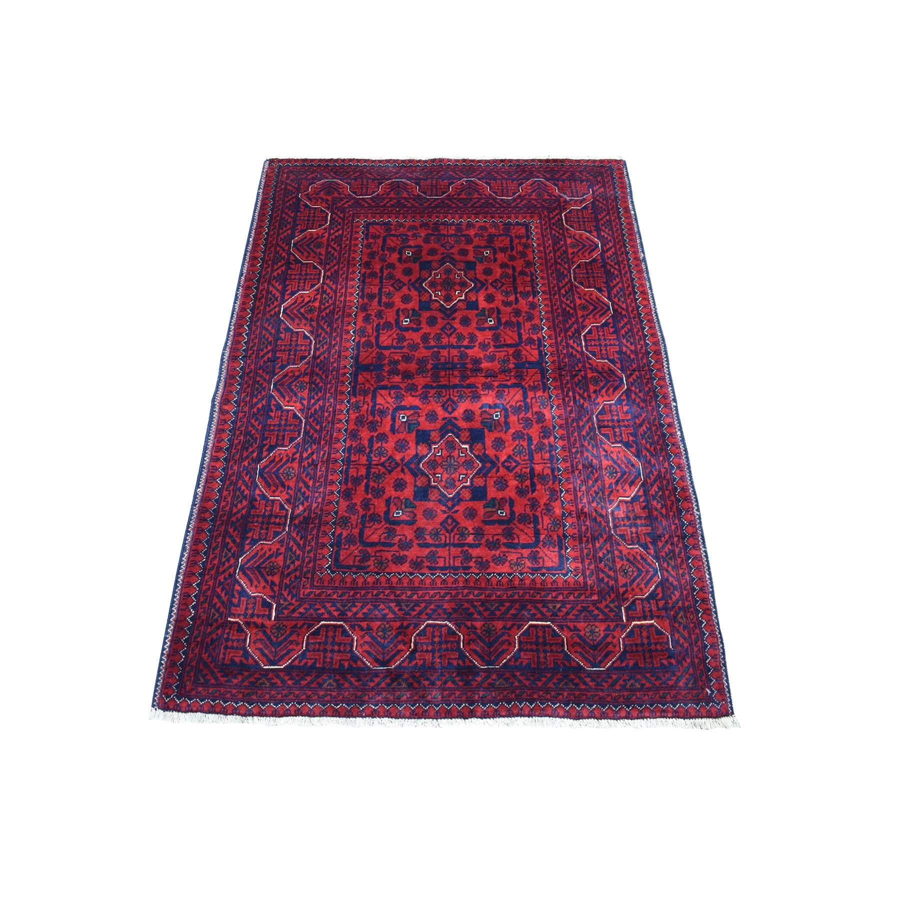 Tribal-Geometric-Hand-Knotted-Rug-339790