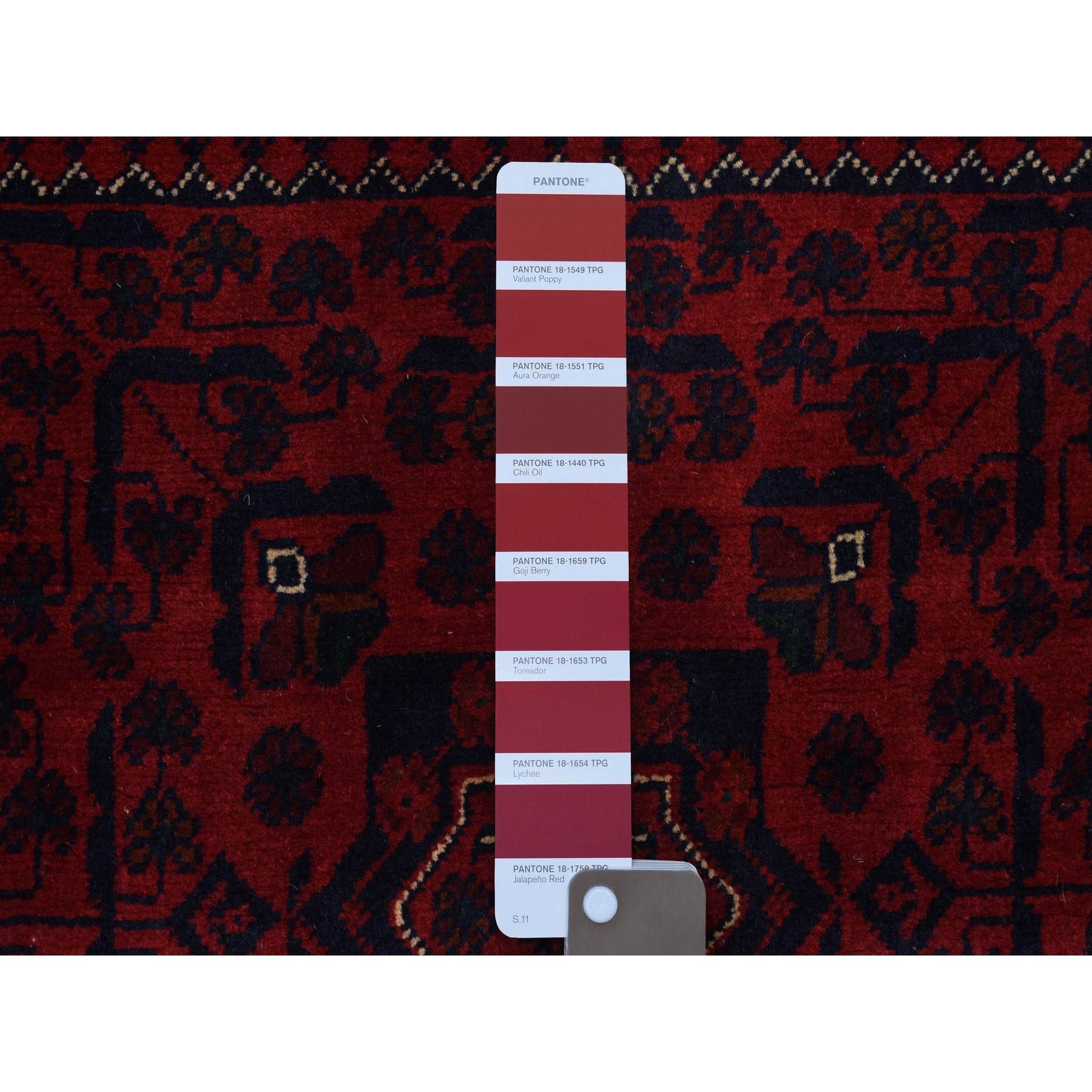 Tribal-Geometric-Hand-Knotted-Rug-339790