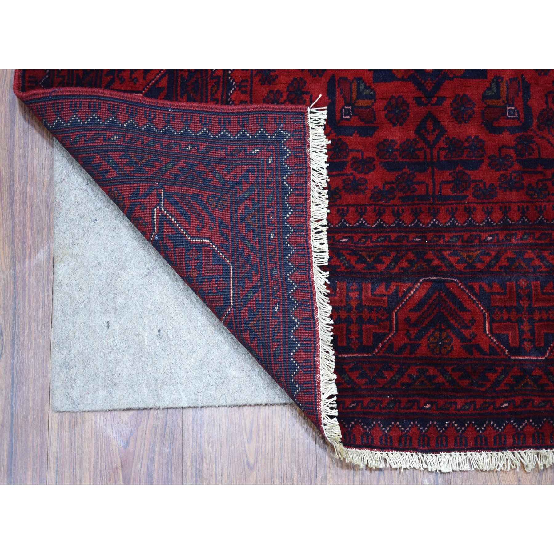 Tribal-Geometric-Hand-Knotted-Rug-339800