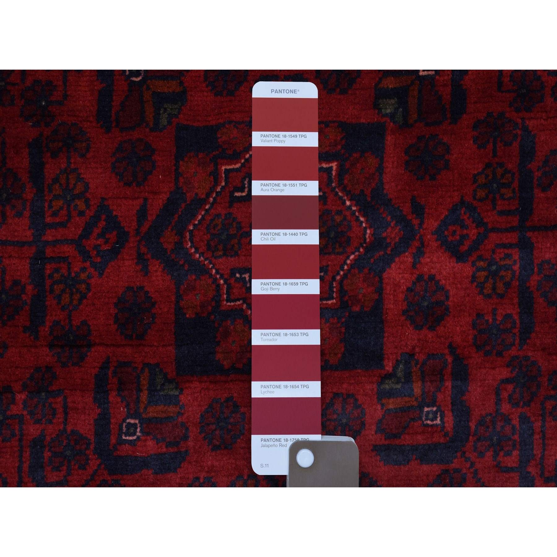 Tribal-Geometric-Hand-Knotted-Rug-339800