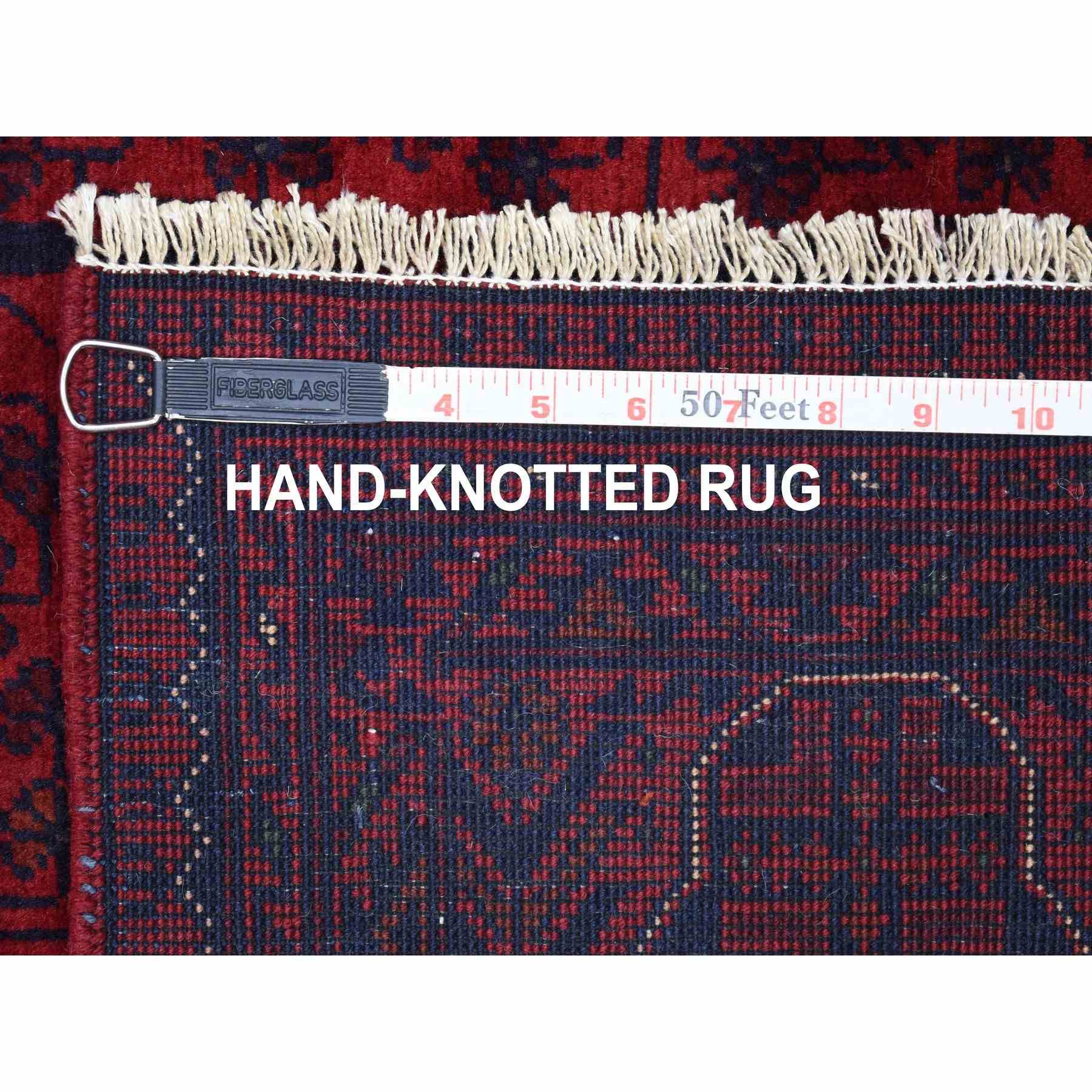 Tribal-Geometric-Hand-Knotted-Rug-339800