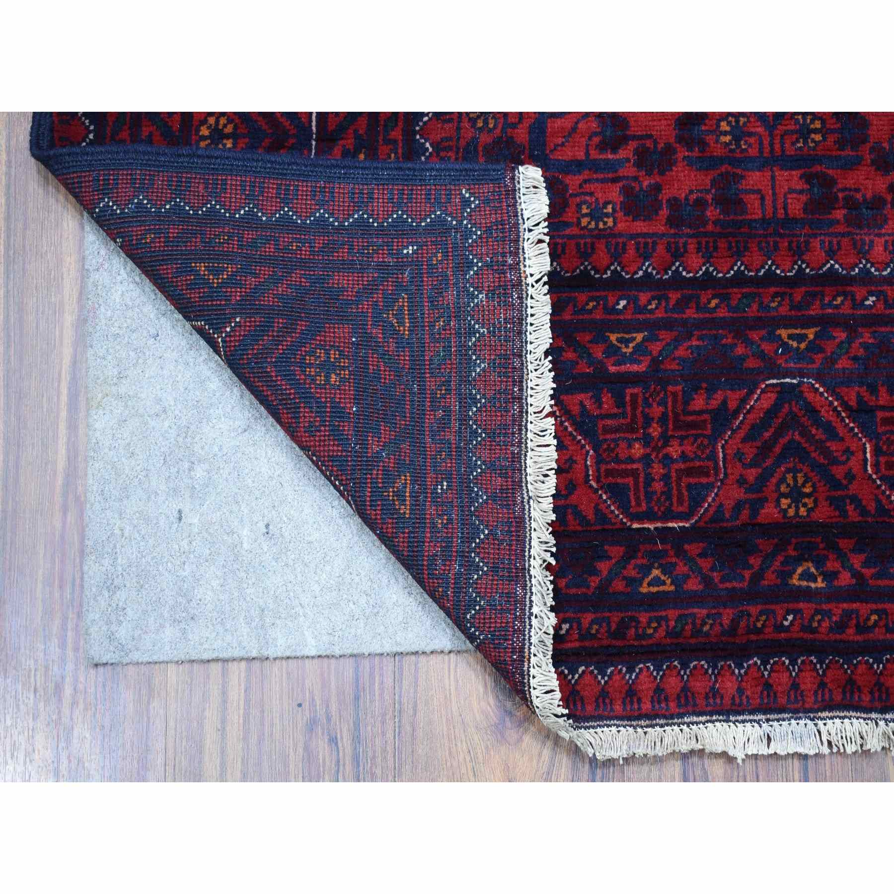Tribal-Geometric-Hand-Knotted-Rug-339805