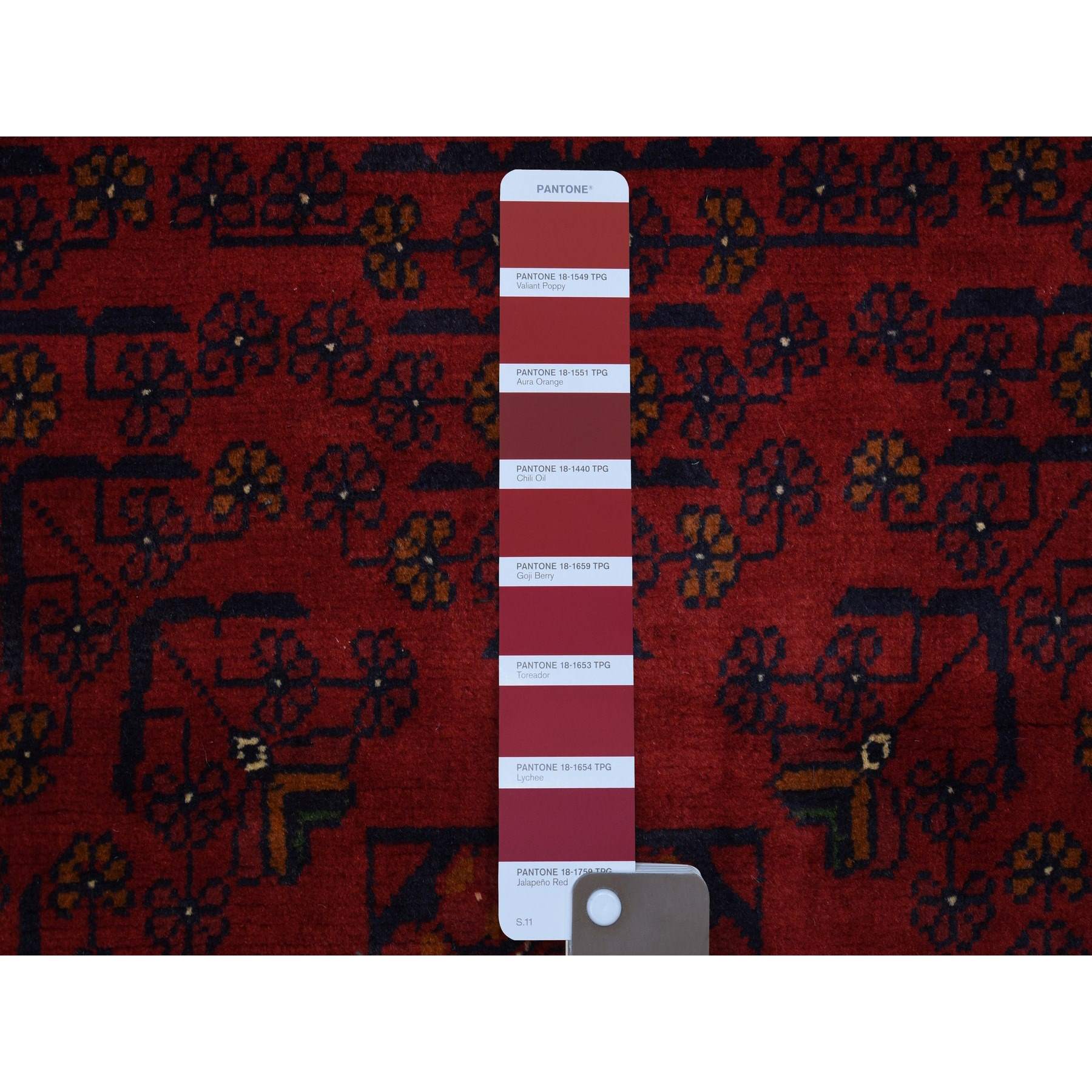 Tribal-Geometric-Hand-Knotted-Rug-339820