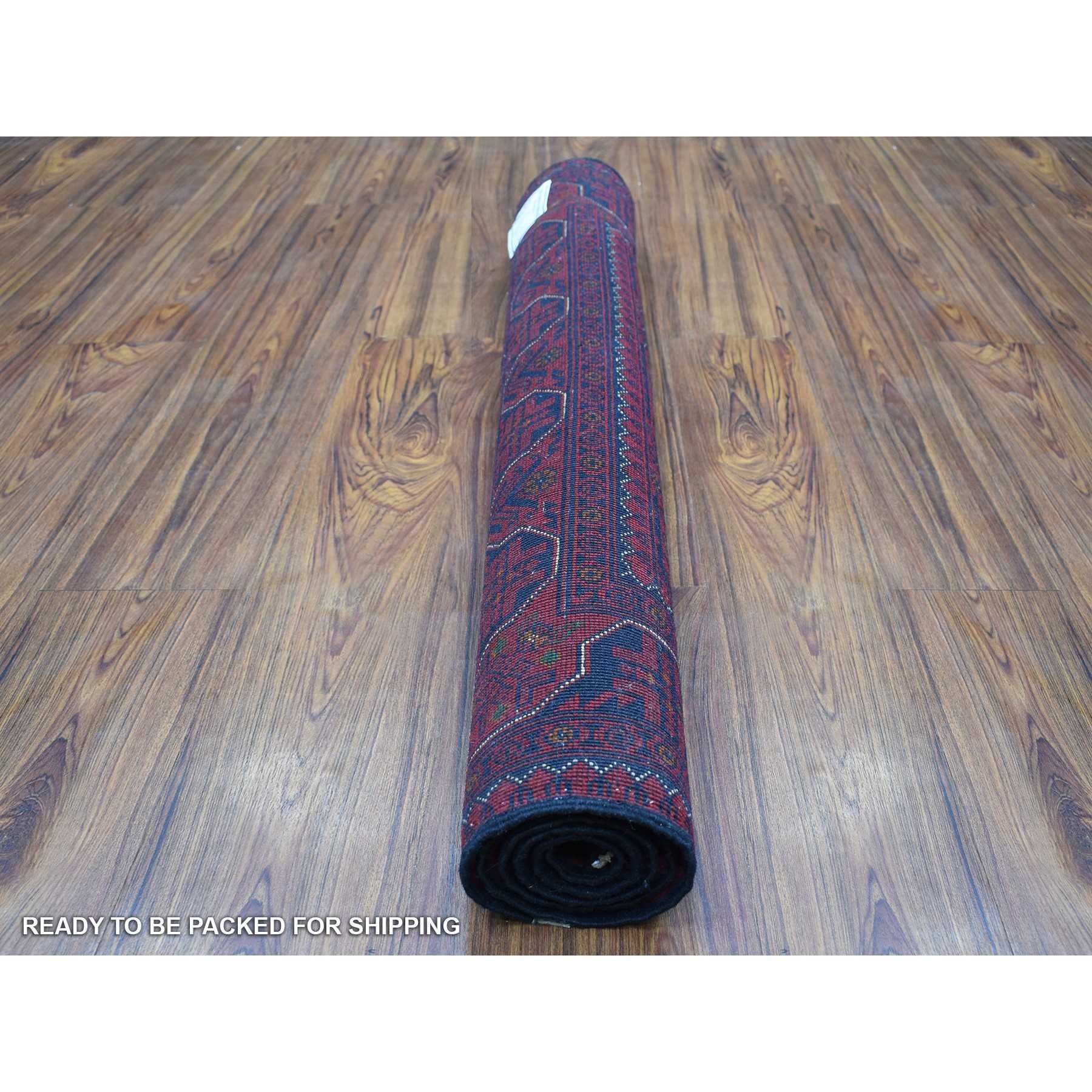 Tribal-Geometric-Hand-Knotted-Rug-339820