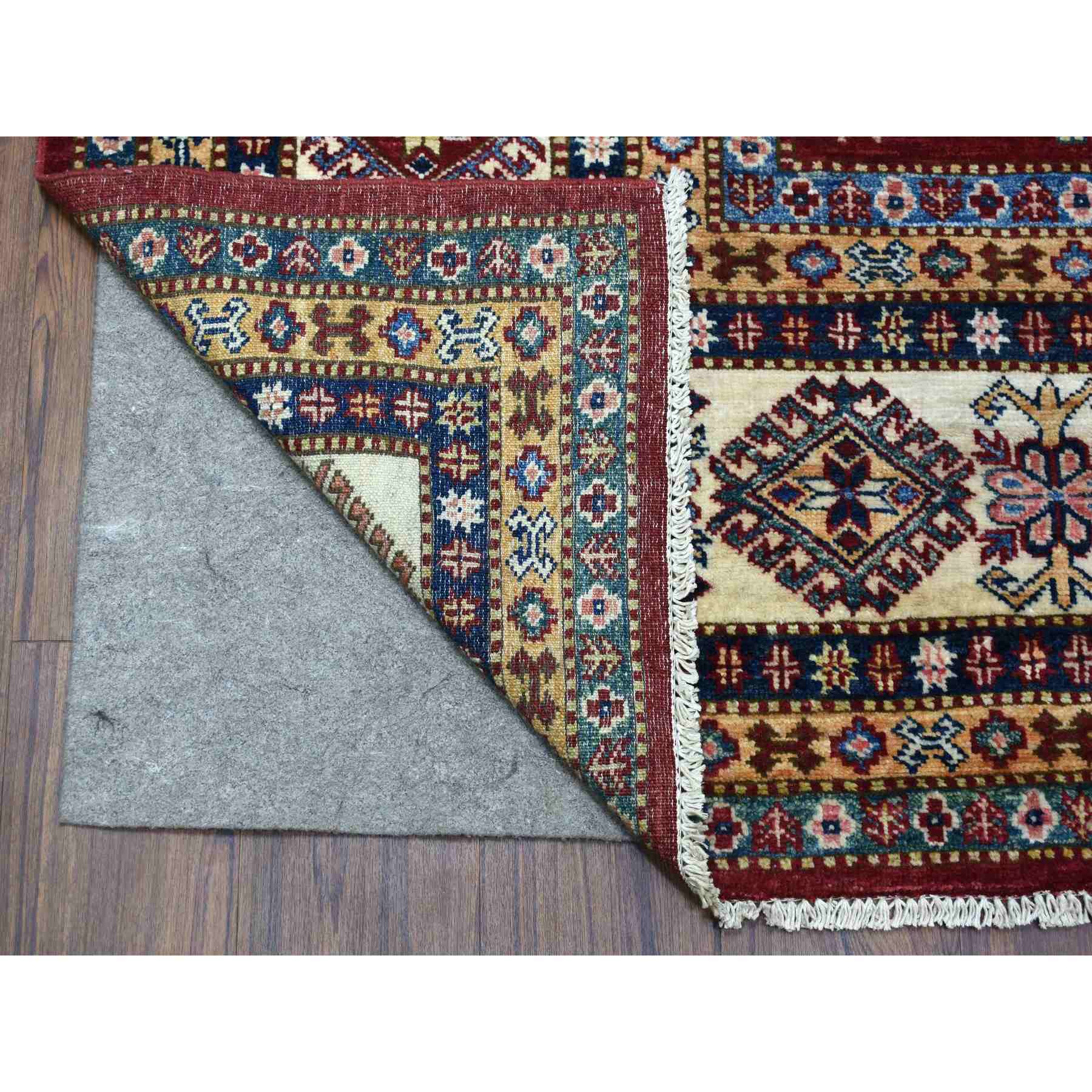 Kazak-Hand-Knotted-Rug-340290