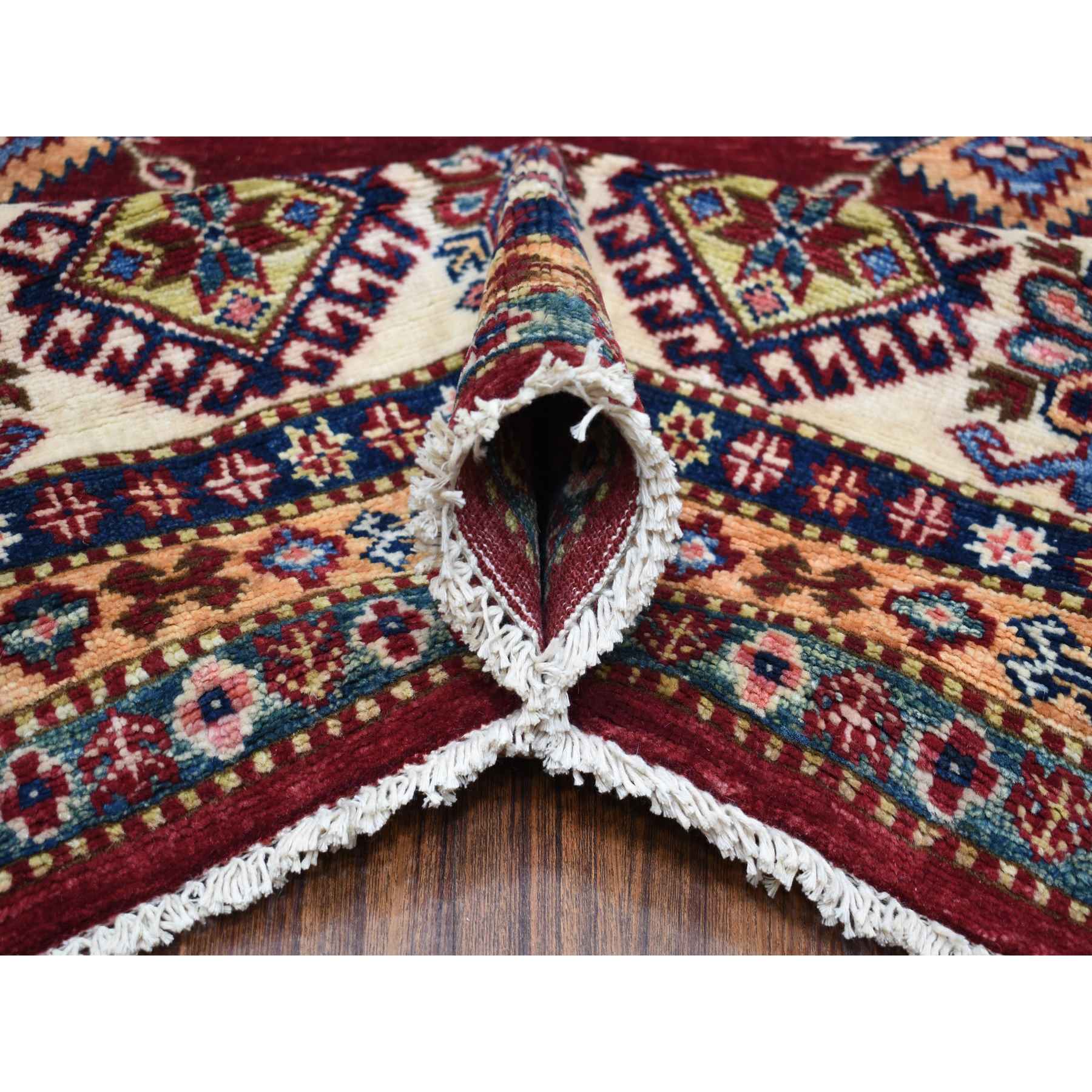 Kazak-Hand-Knotted-Rug-340290