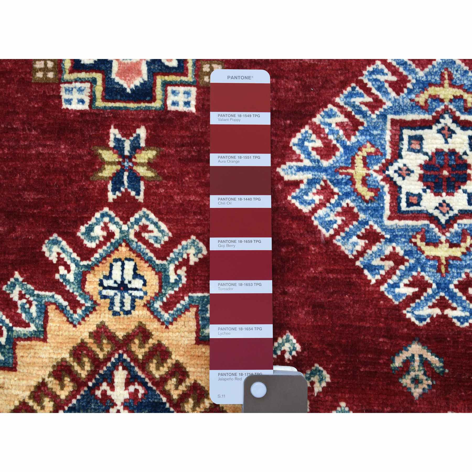 Kazak-Hand-Knotted-Rug-340290
