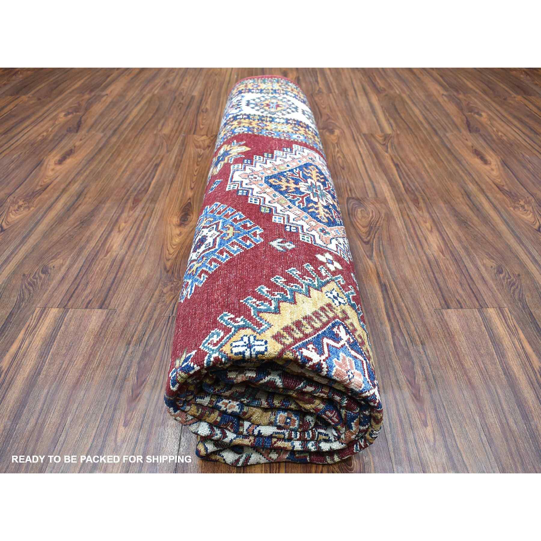 Kazak-Hand-Knotted-Rug-340290