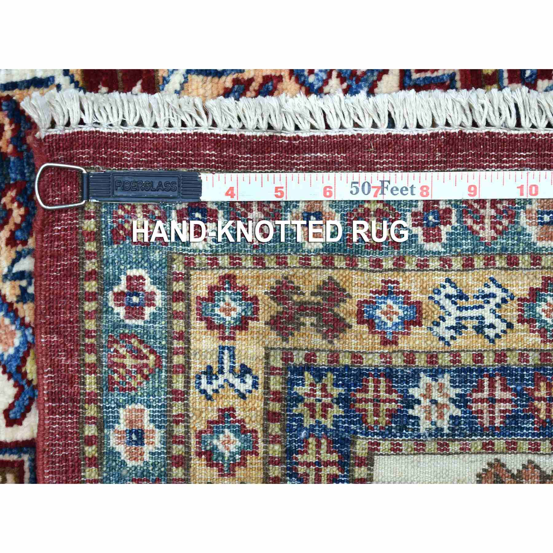 Kazak-Hand-Knotted-Rug-340290