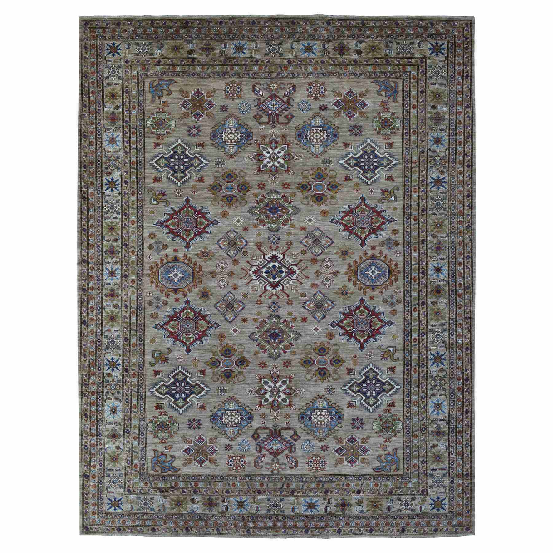 Kazak-Hand-Knotted-Rug-340770