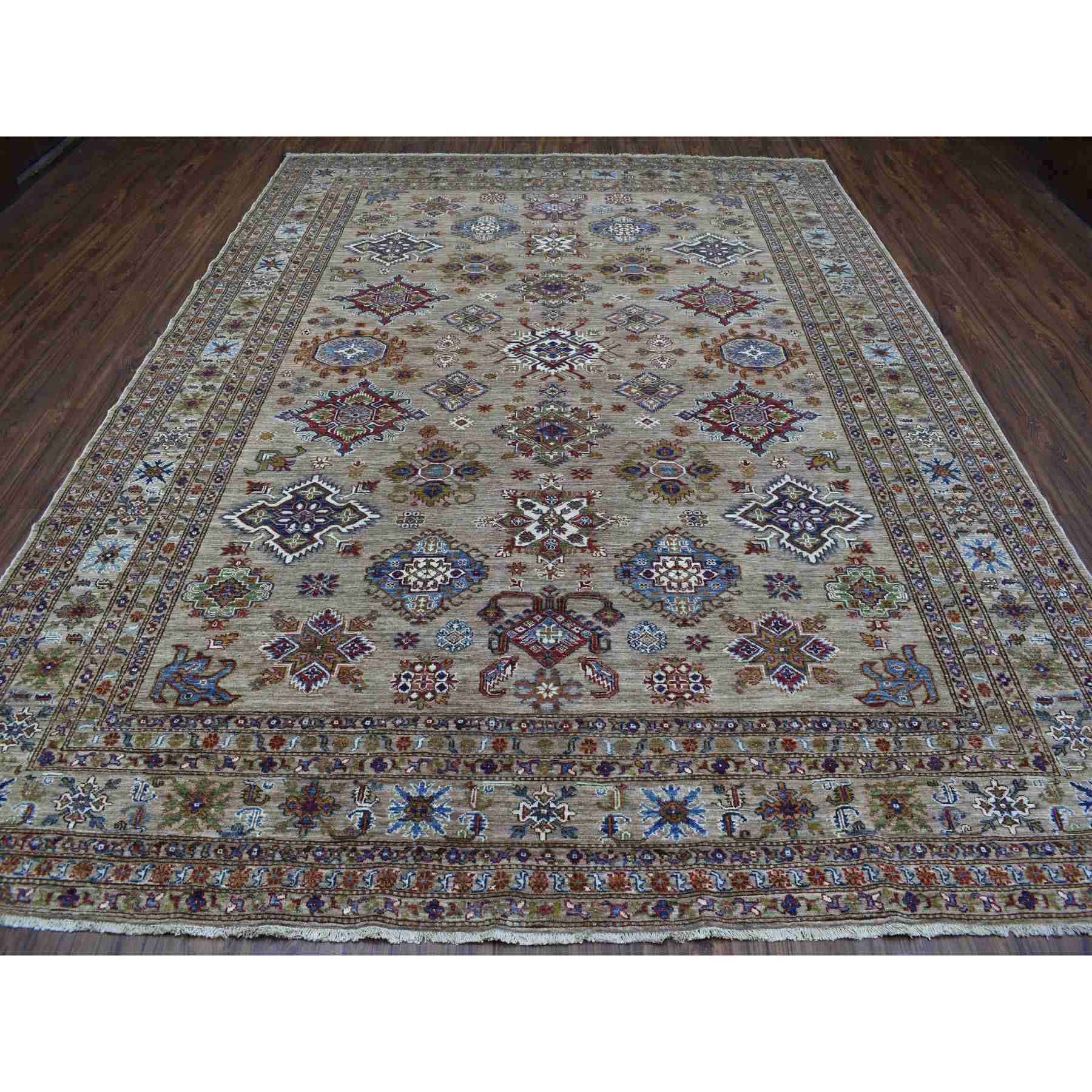 Kazak-Hand-Knotted-Rug-340770