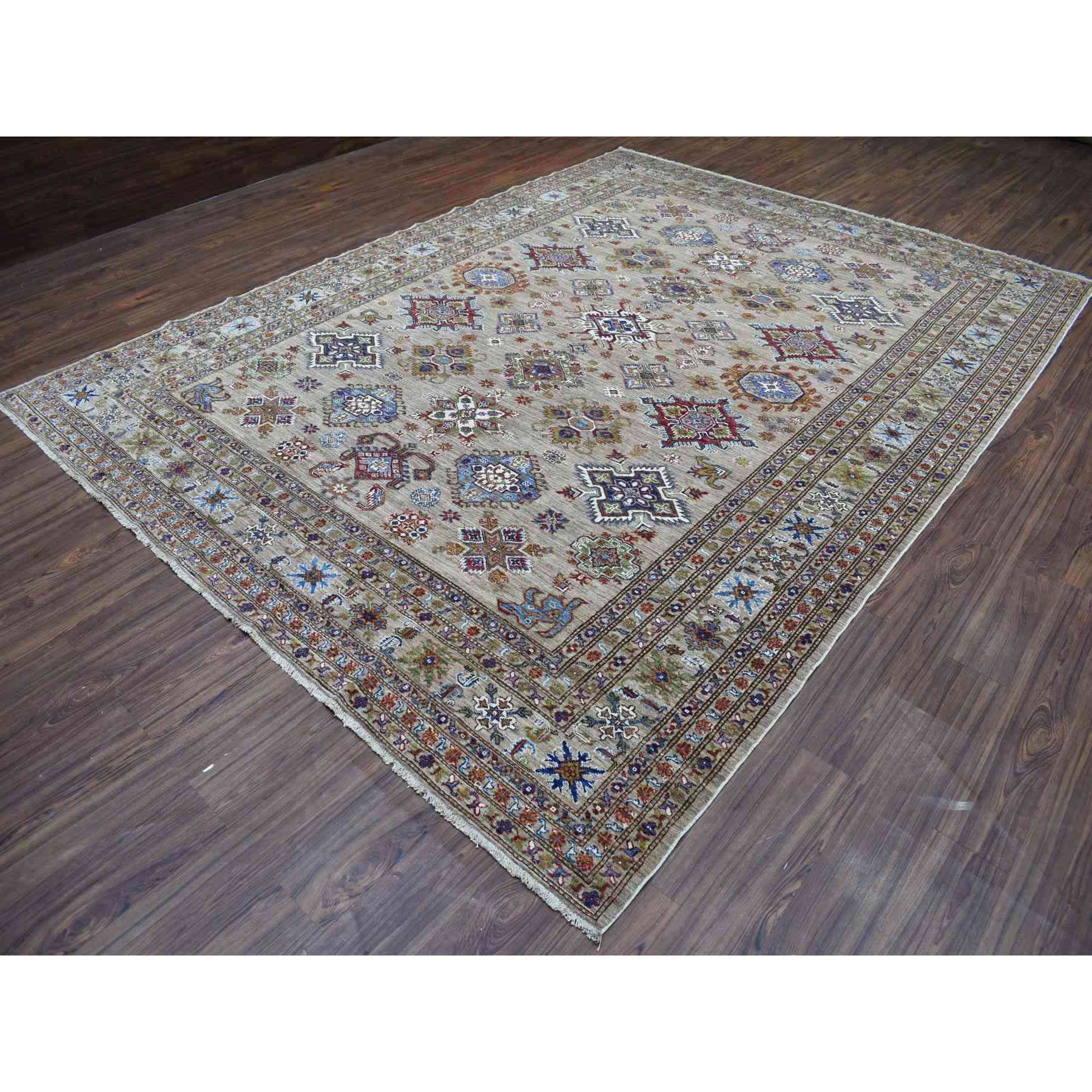 Kazak-Hand-Knotted-Rug-340770