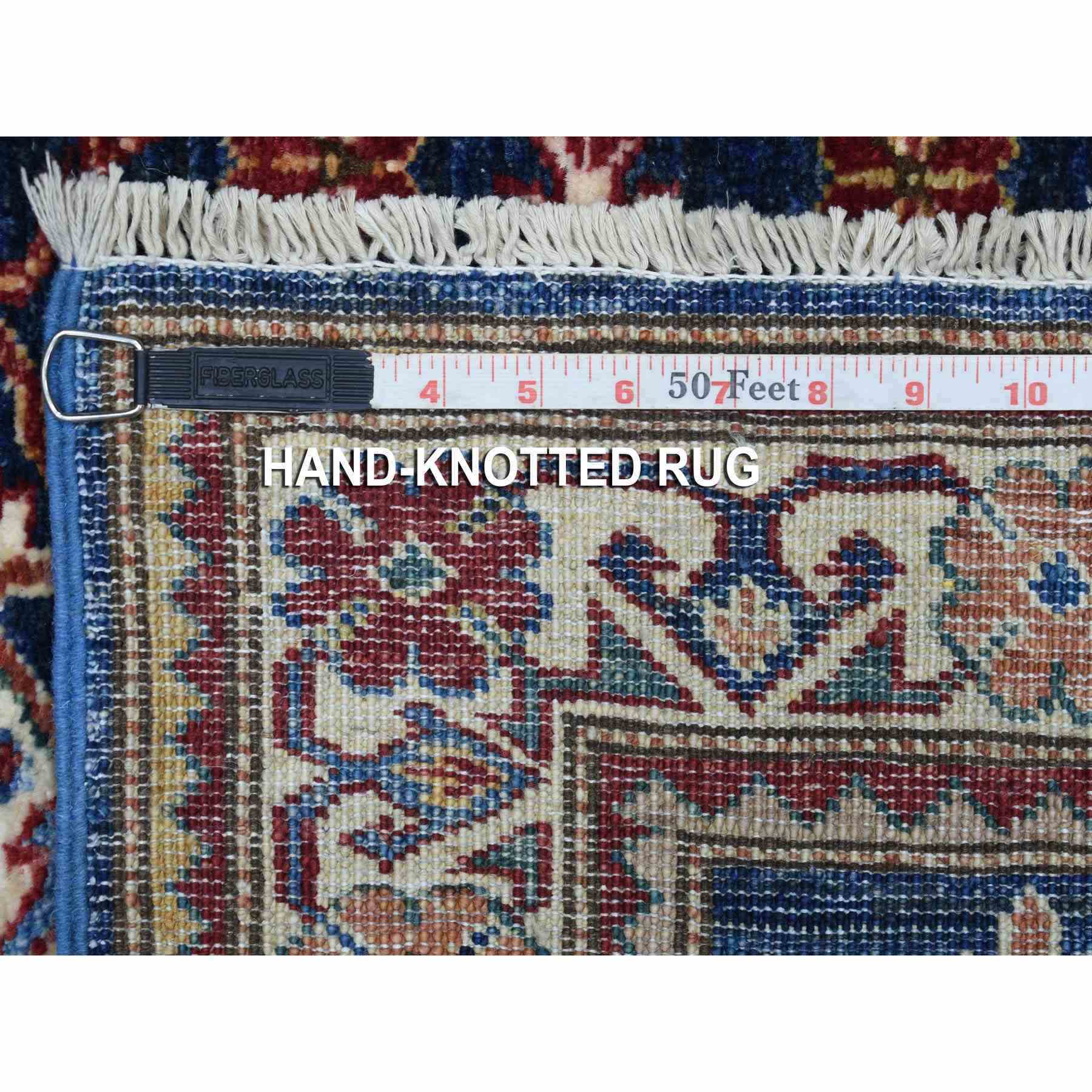 Kazak-Hand-Knotted-Rug-340900