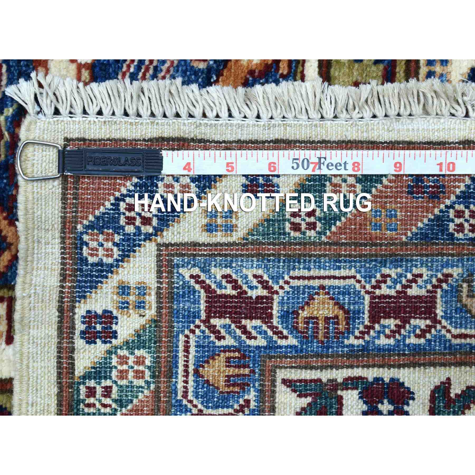 Kazak-Hand-Knotted-Rug-341120
