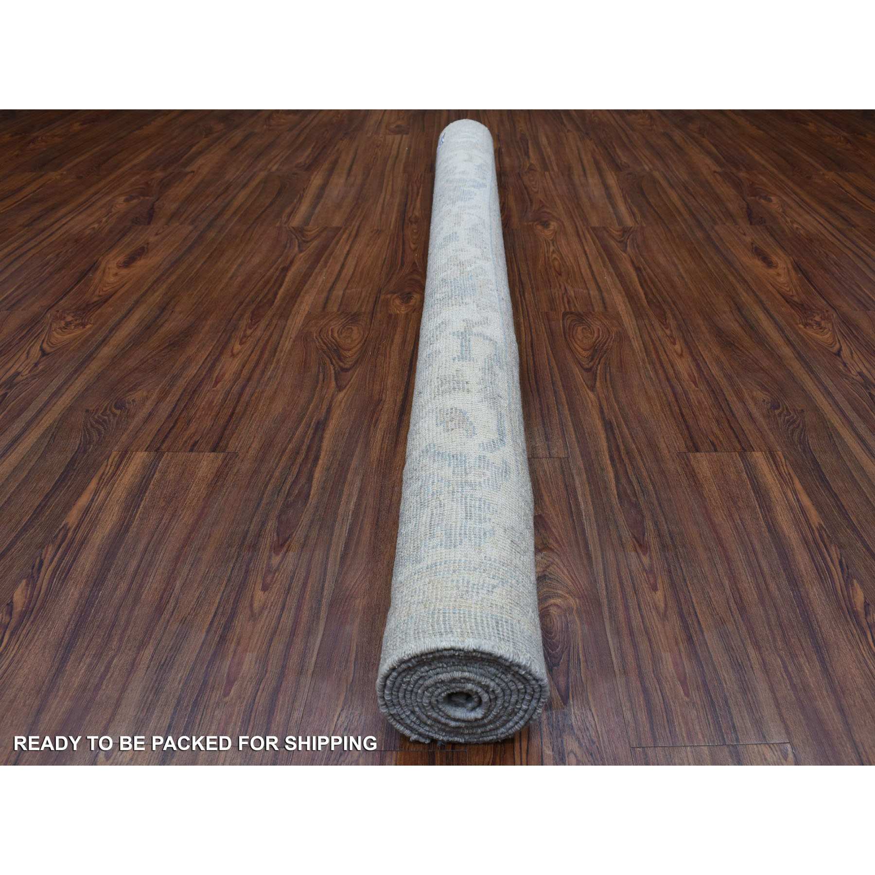 Oushak-And-Peshawar-Hand-Knotted-Rug-340710