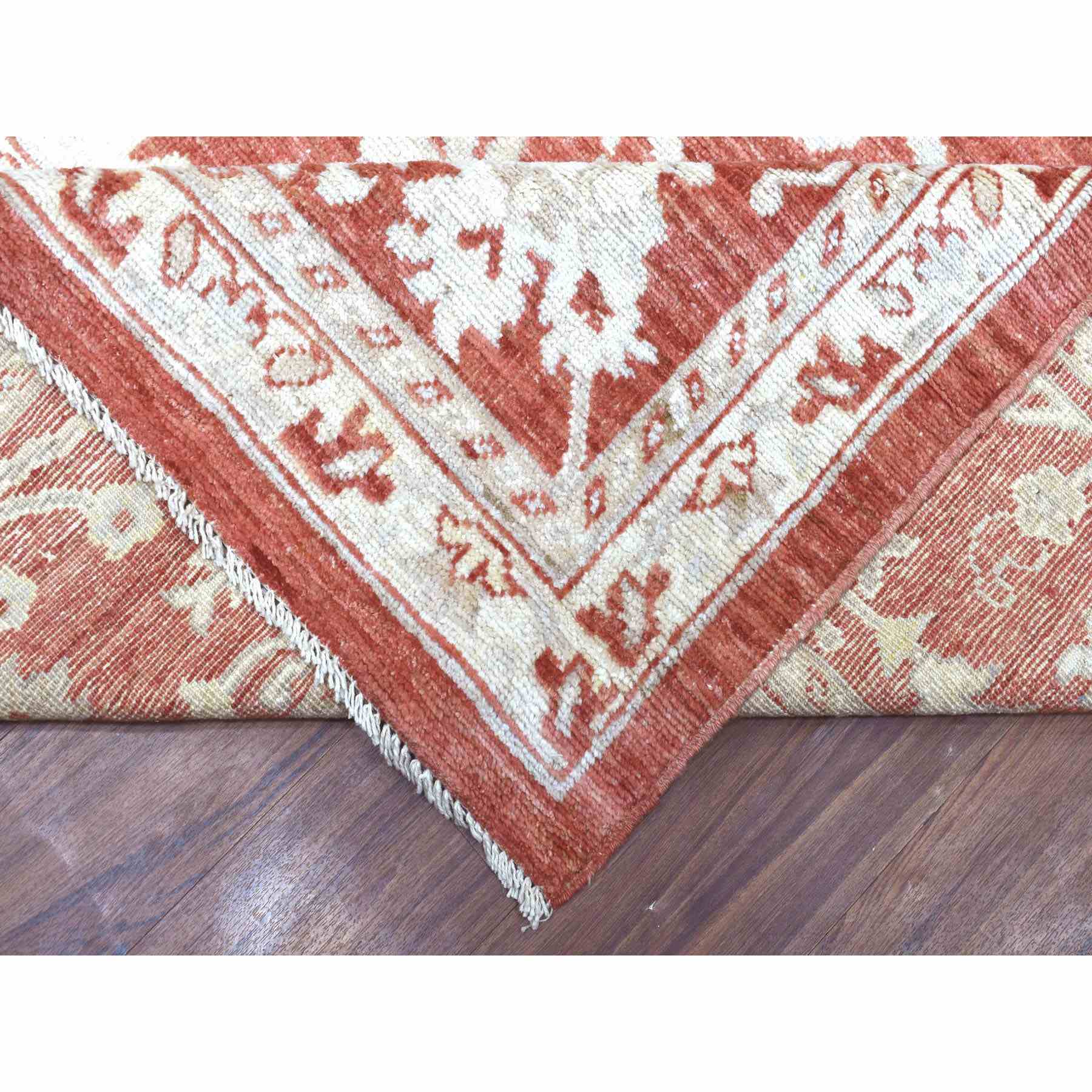 Oushak-And-Peshawar-Hand-Knotted-Rug-340725