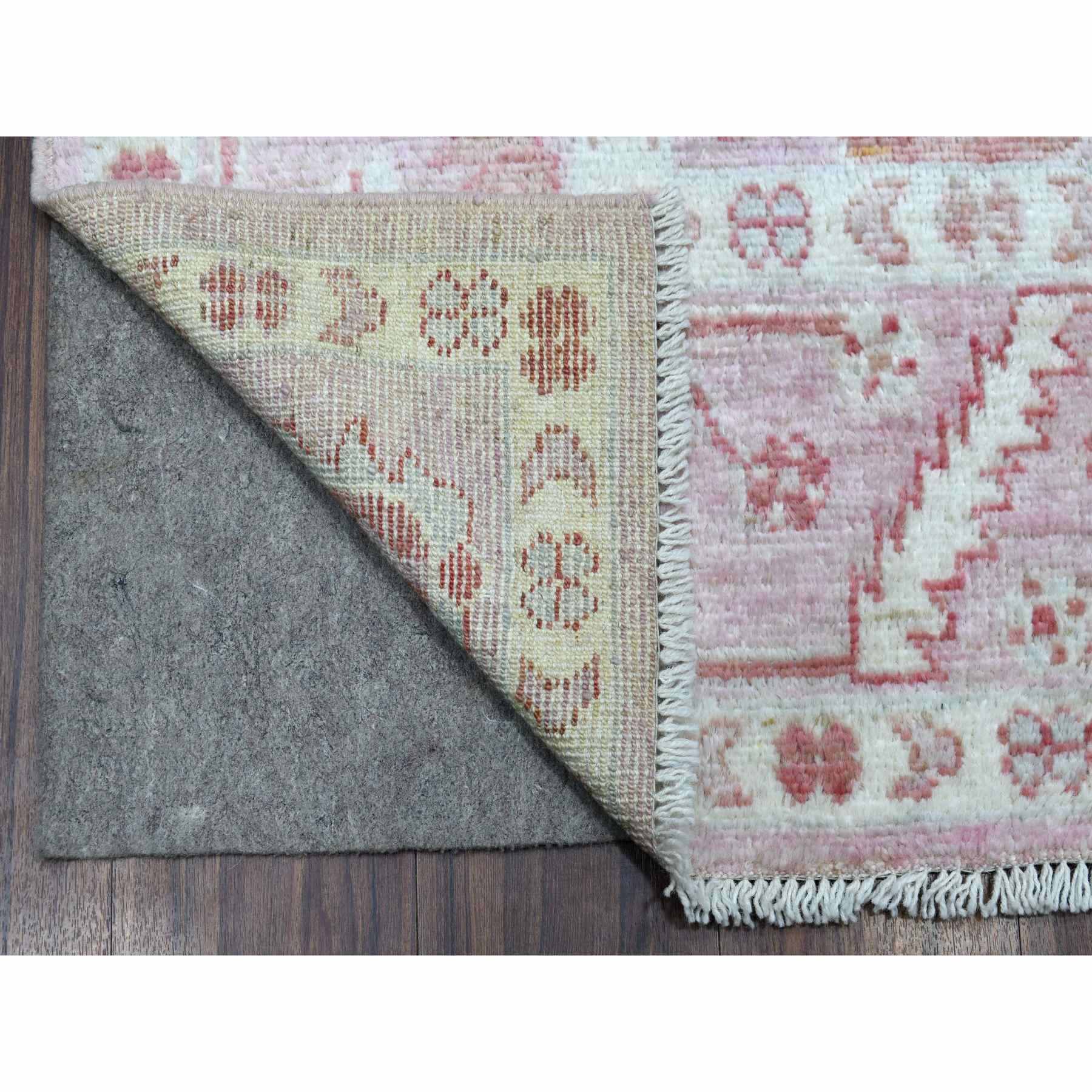 Oushak-And-Peshawar-Hand-Knotted-Rug-342230