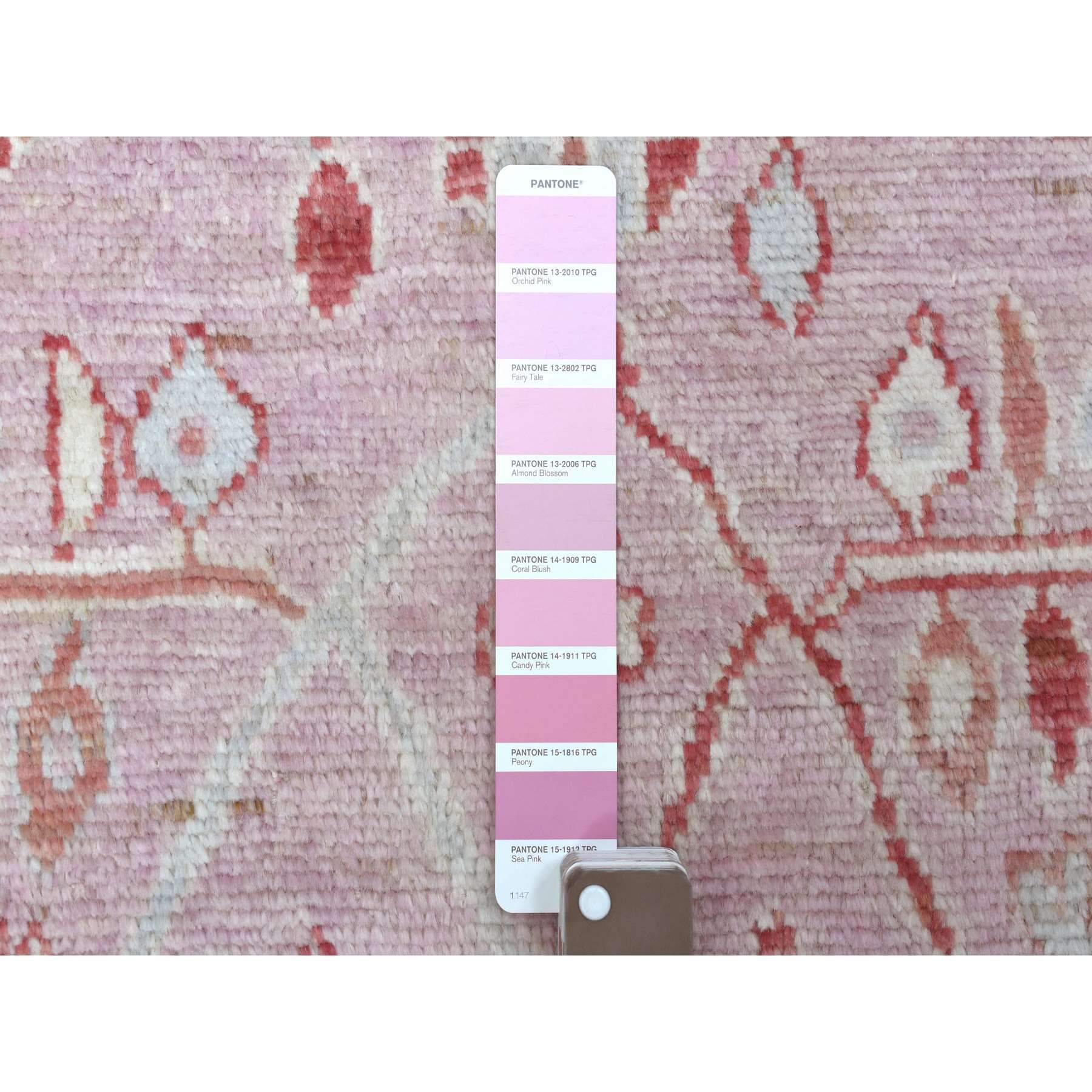 Oushak-And-Peshawar-Hand-Knotted-Rug-342230