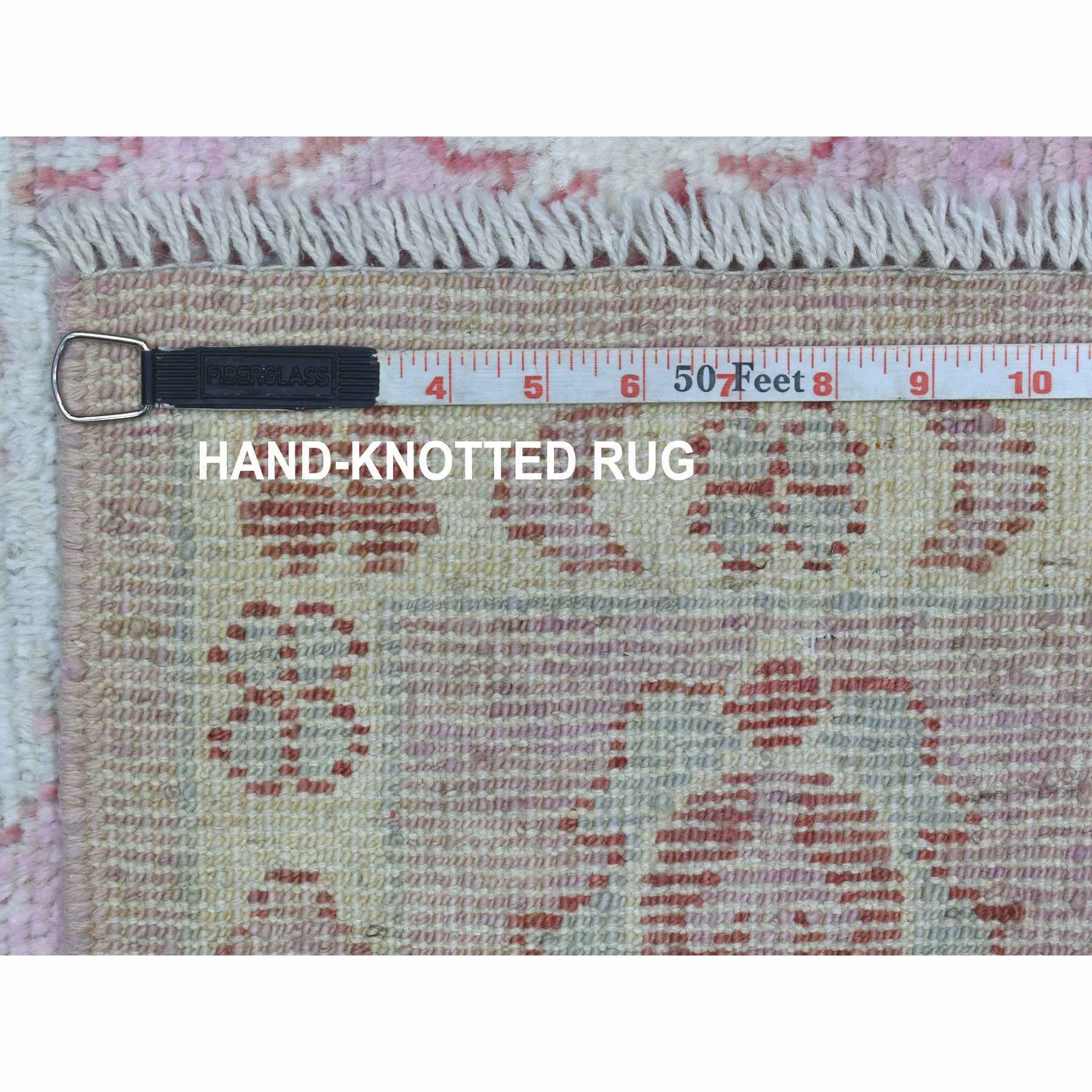 Oushak-And-Peshawar-Hand-Knotted-Rug-342230