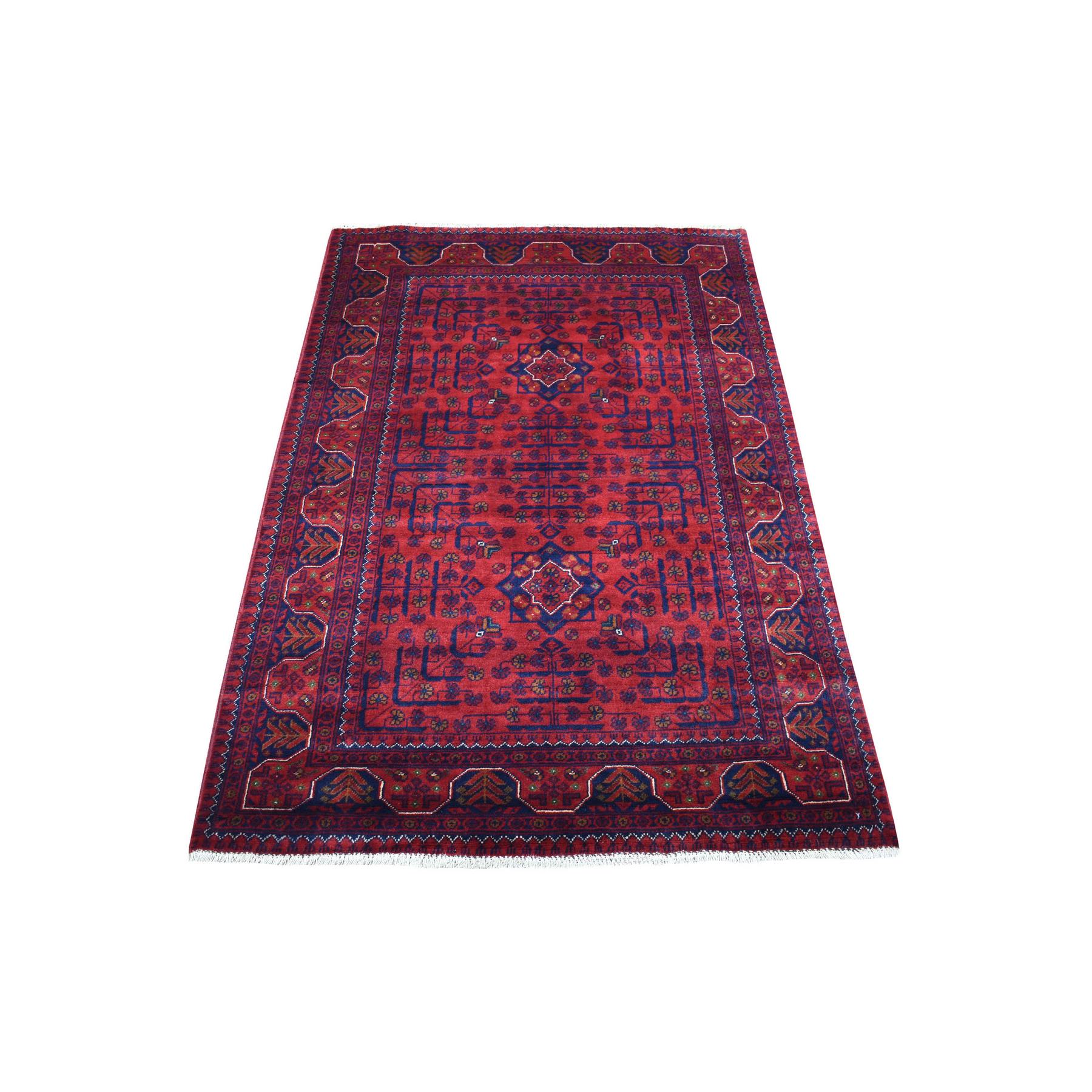 Tribal-Geometric-Hand-Knotted-Rug-340460