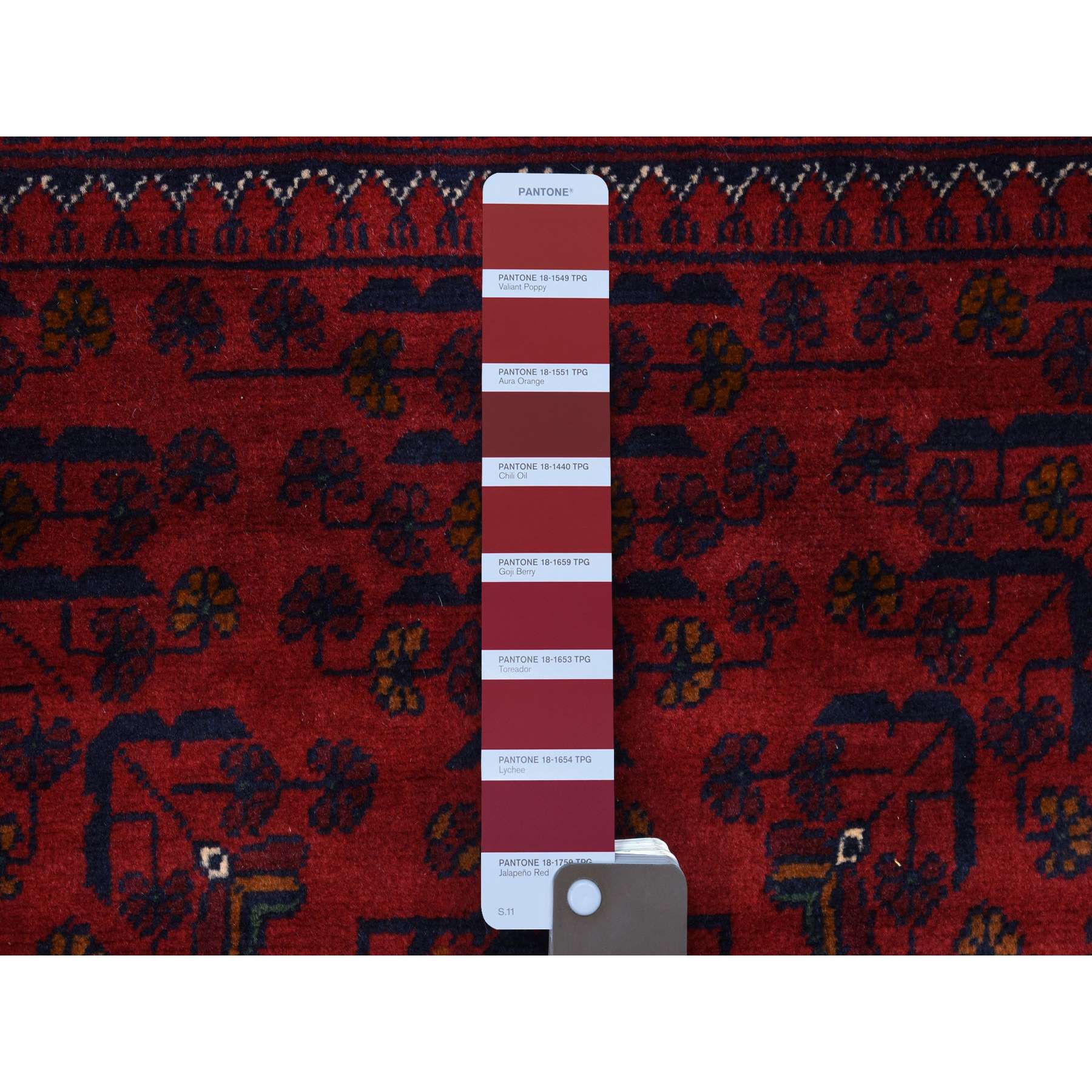 Tribal-Geometric-Hand-Knotted-Rug-340460