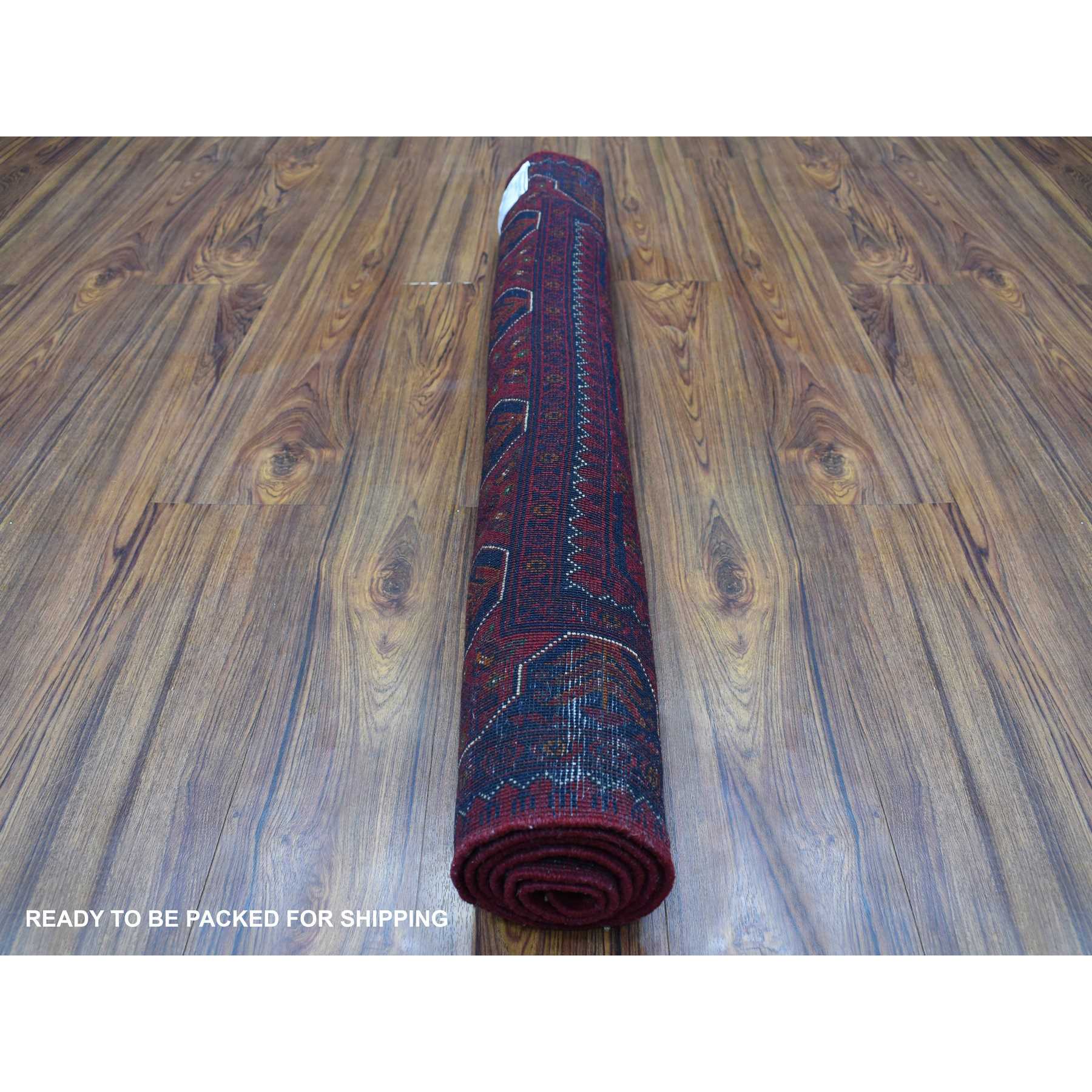 Tribal-Geometric-Hand-Knotted-Rug-340460