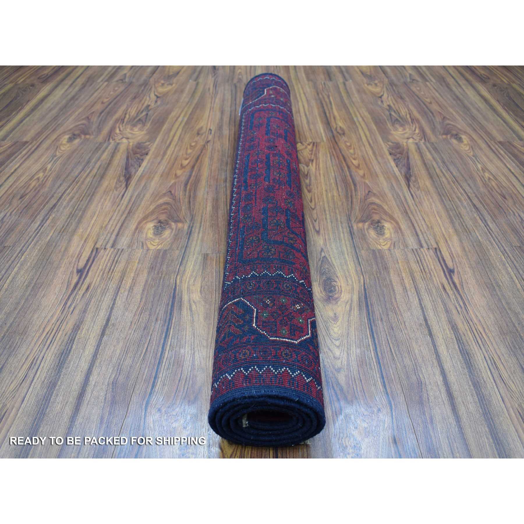 Tribal-Geometric-Hand-Knotted-Rug-340475