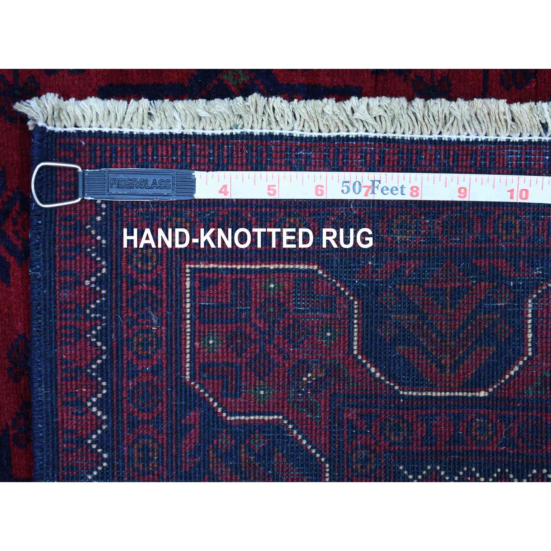 Tribal-Geometric-Hand-Knotted-Rug-340475