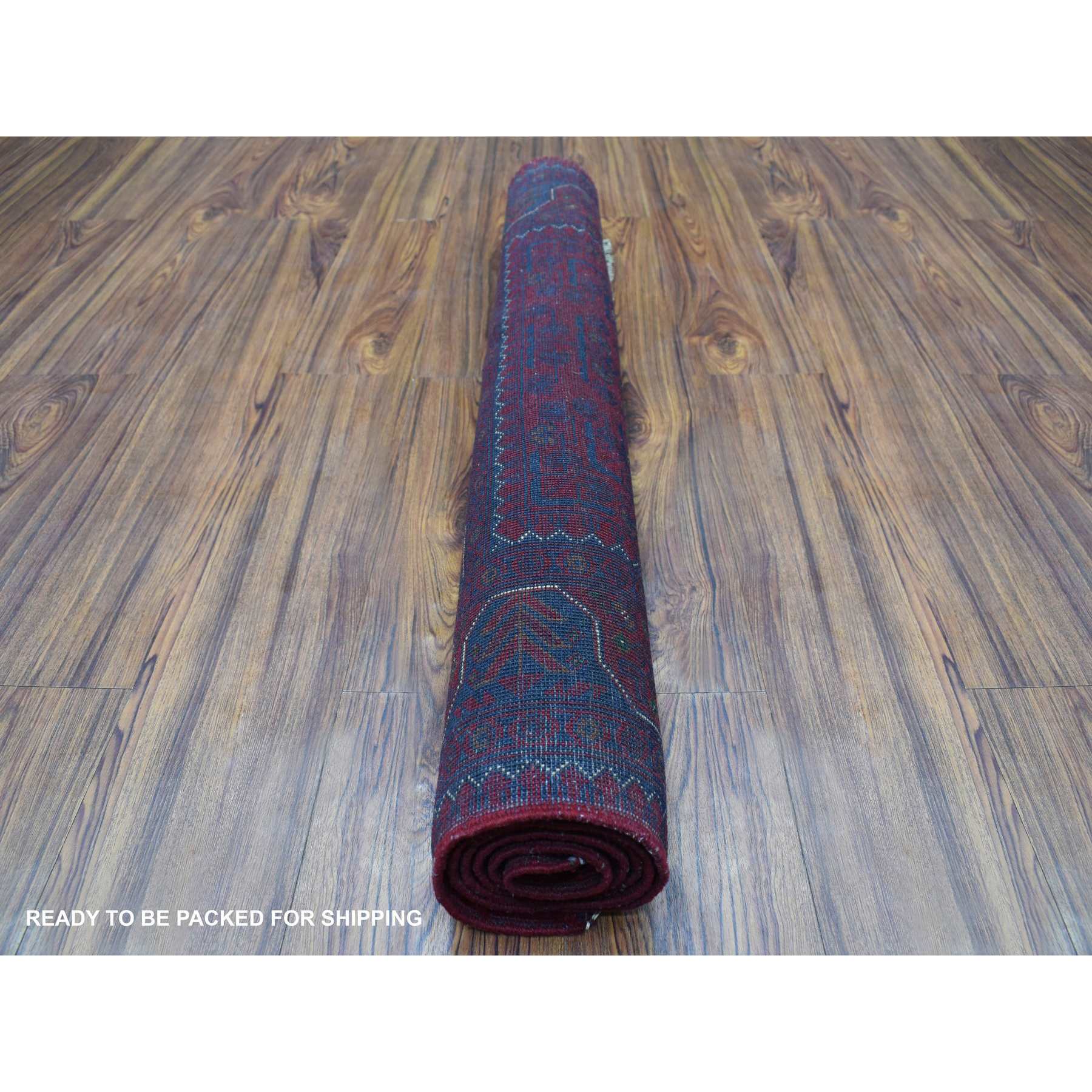Tribal-Geometric-Hand-Knotted-Rug-340480