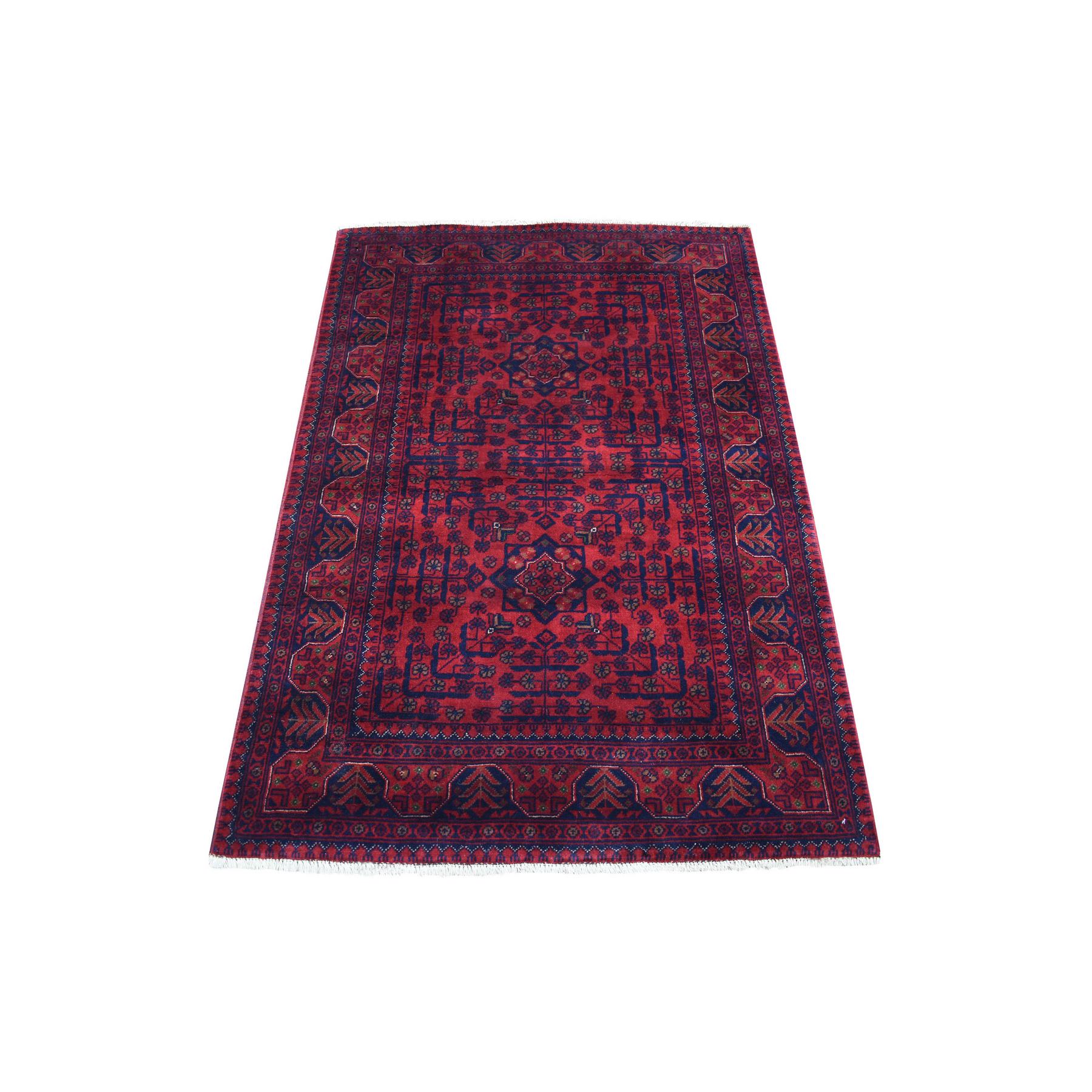 Tribal-Geometric-Hand-Knotted-Rug-340490