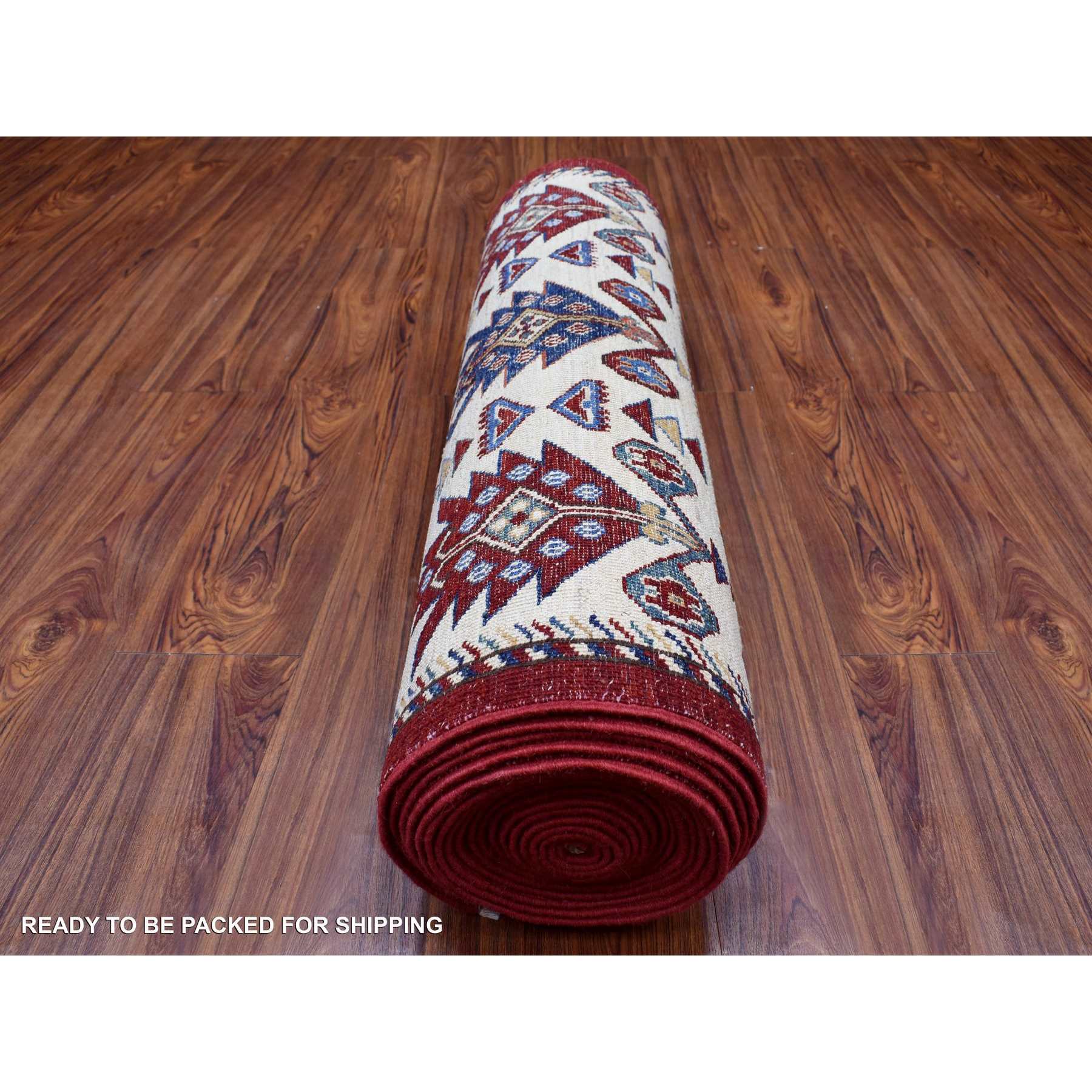 Kazak-Hand-Knotted-Rug-343225
