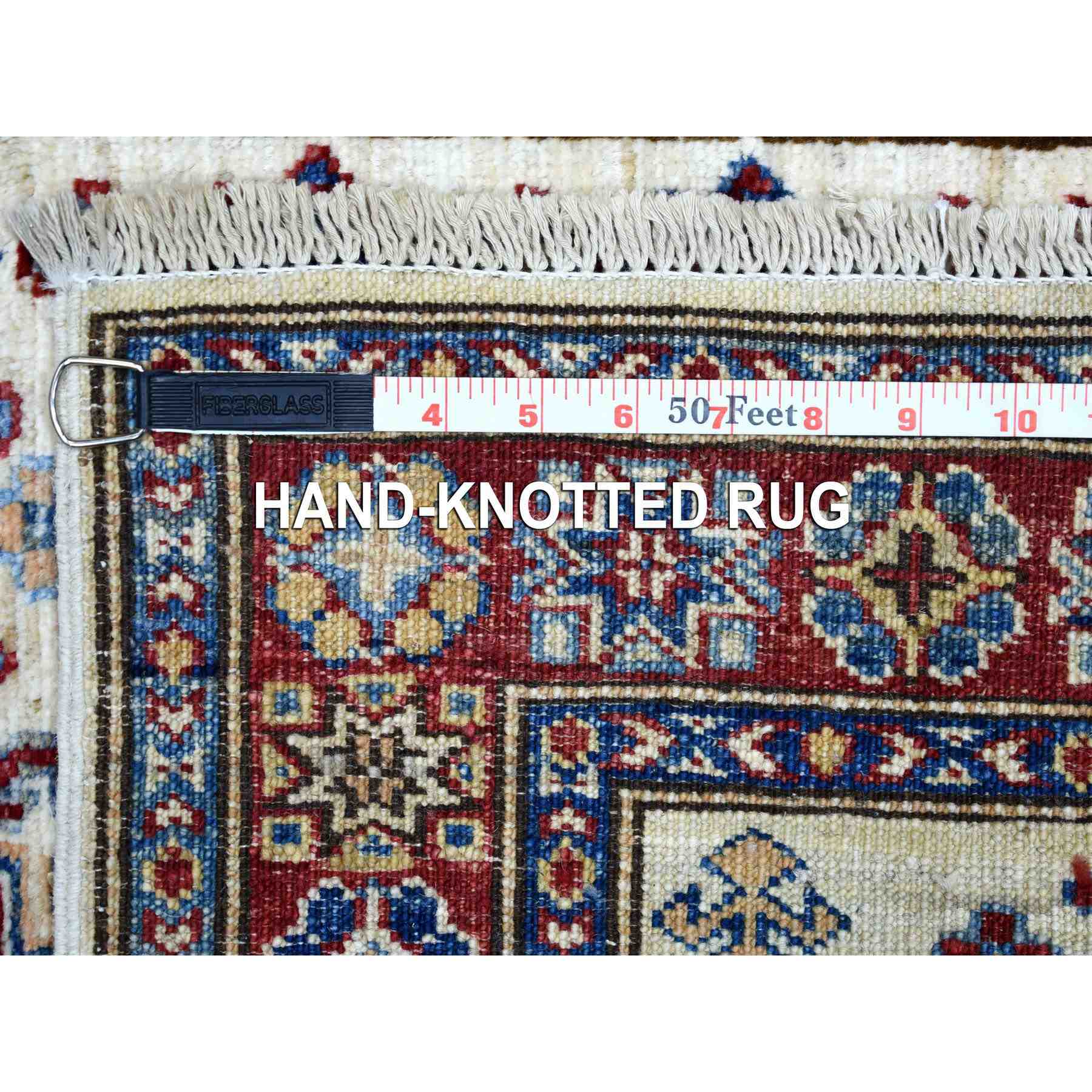 Kazak-Hand-Knotted-Rug-343275