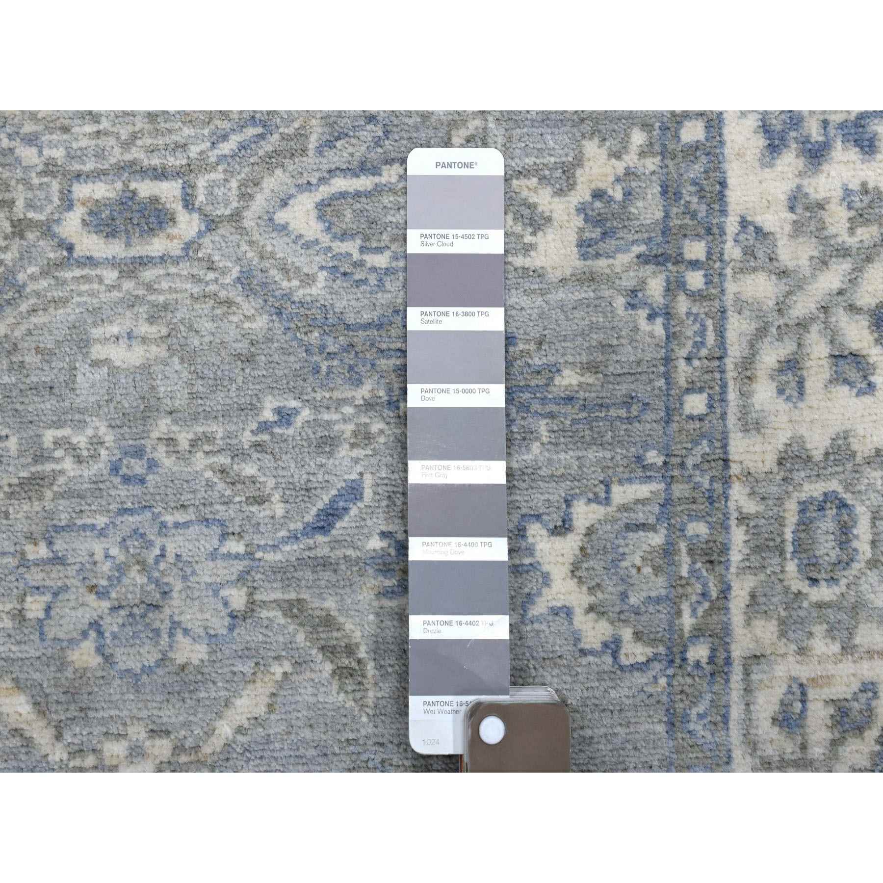 Oushak-And-Peshawar-Hand-Knotted-Rug-342980
