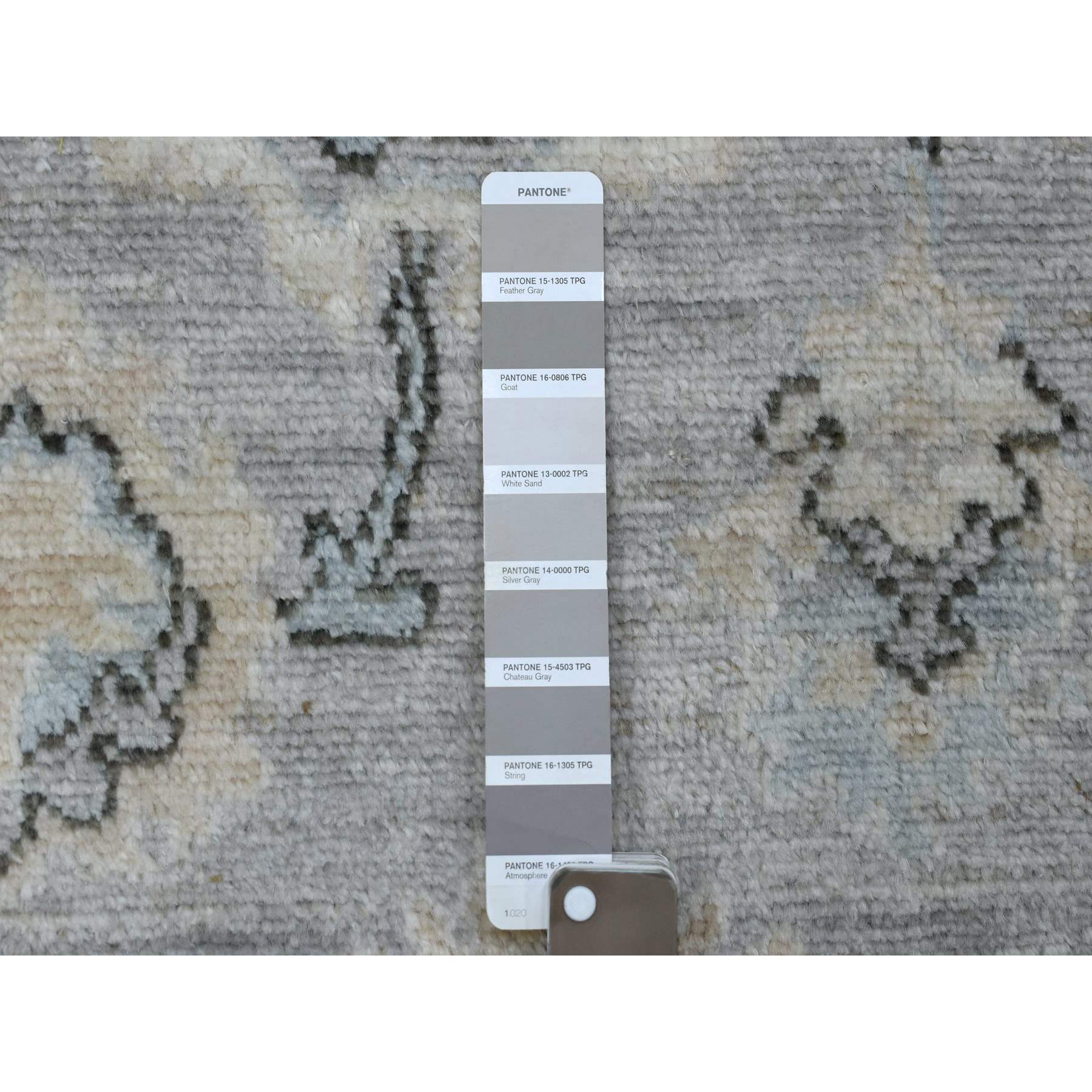 Oushak-And-Peshawar-Hand-Knotted-Rug-344835