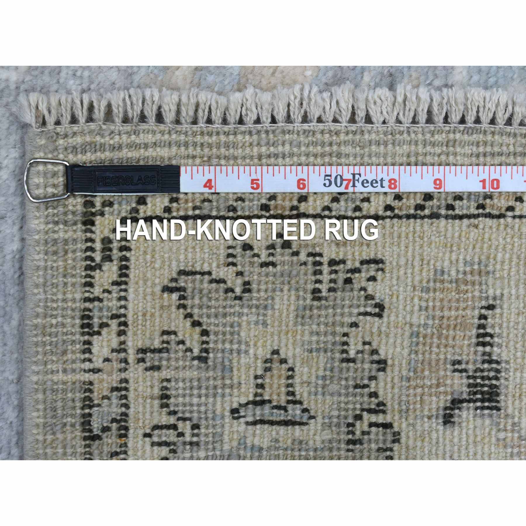 Oushak-And-Peshawar-Hand-Knotted-Rug-344835