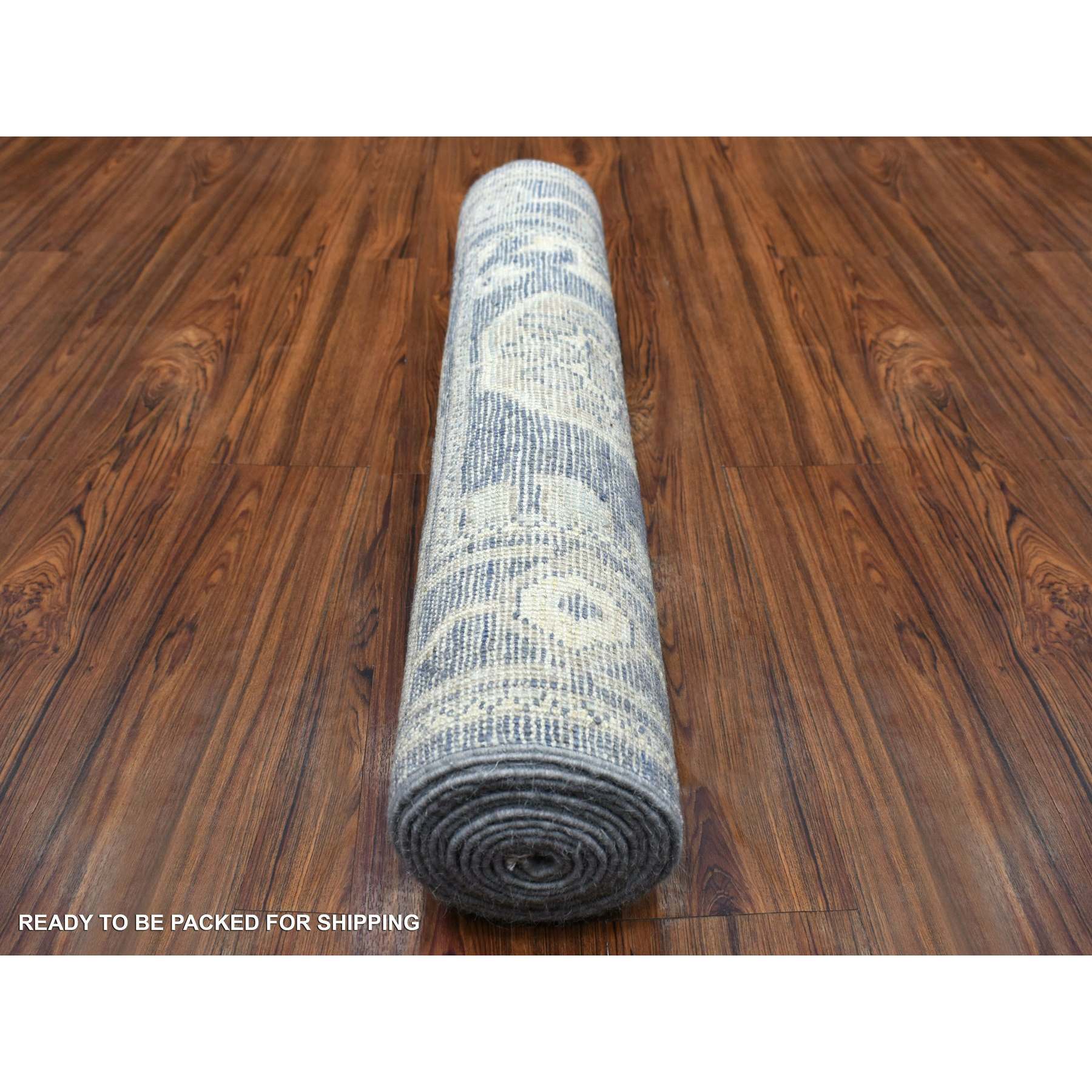 Oushak-And-Peshawar-Hand-Knotted-Rug-344900