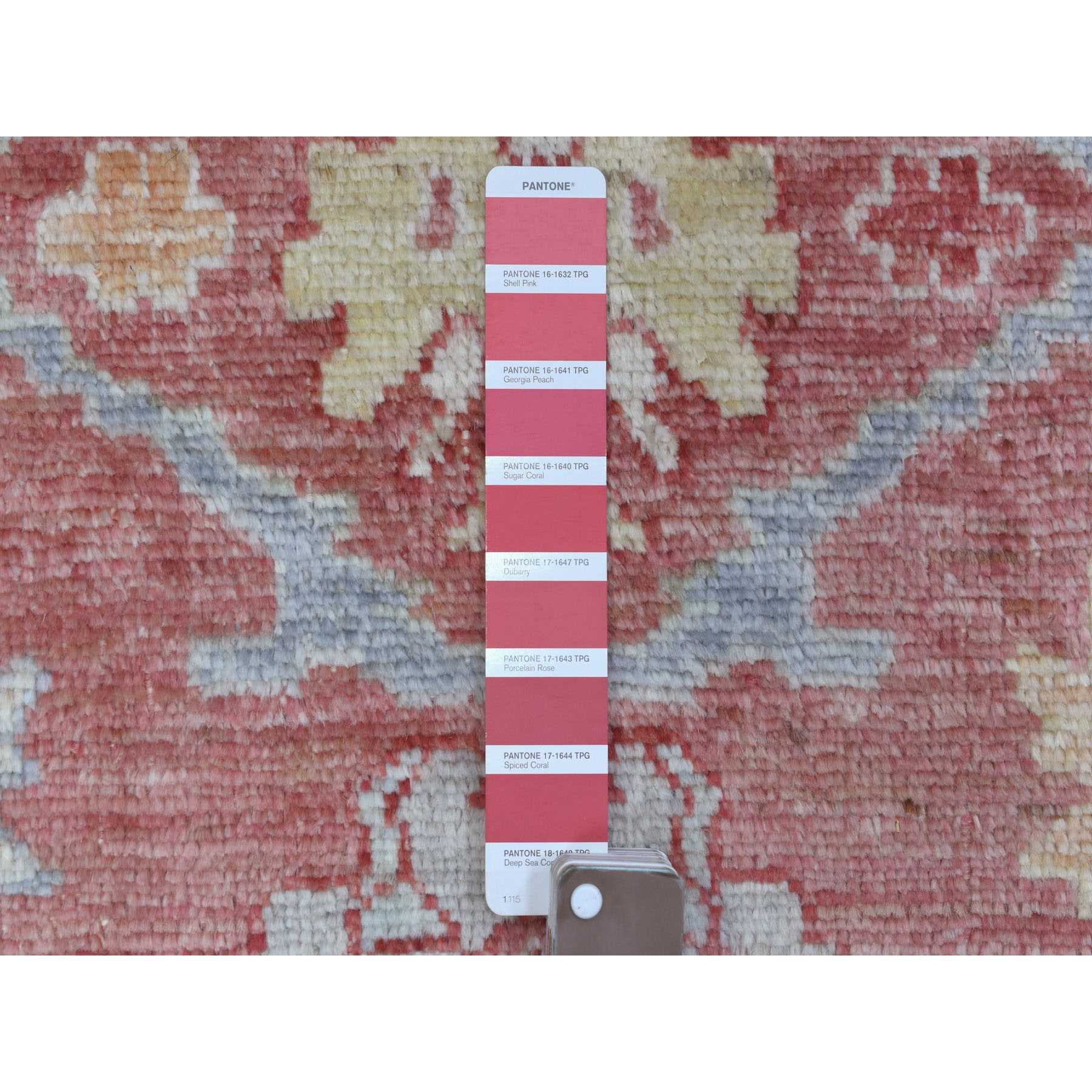 Oushak-And-Peshawar-Hand-Knotted-Rug-345280