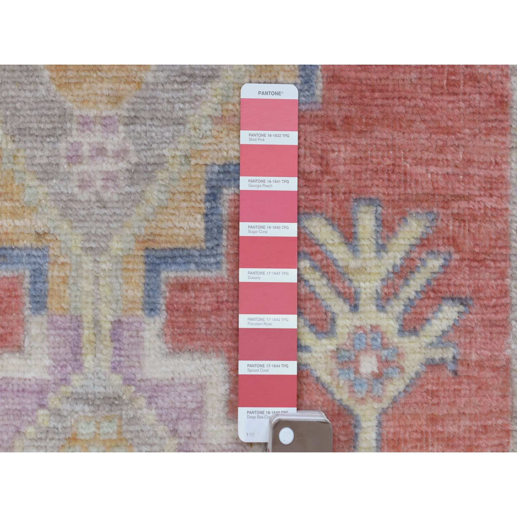 Oushak-And-Peshawar-Hand-Knotted-Rug-345285