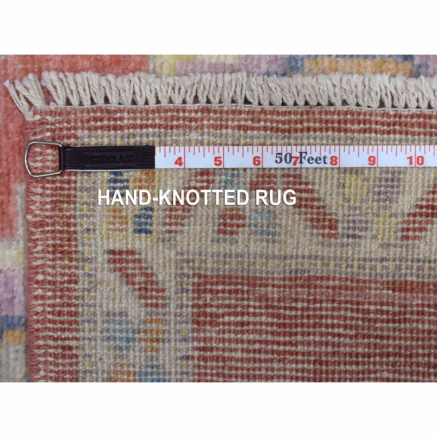 Oushak-And-Peshawar-Hand-Knotted-Rug-345285