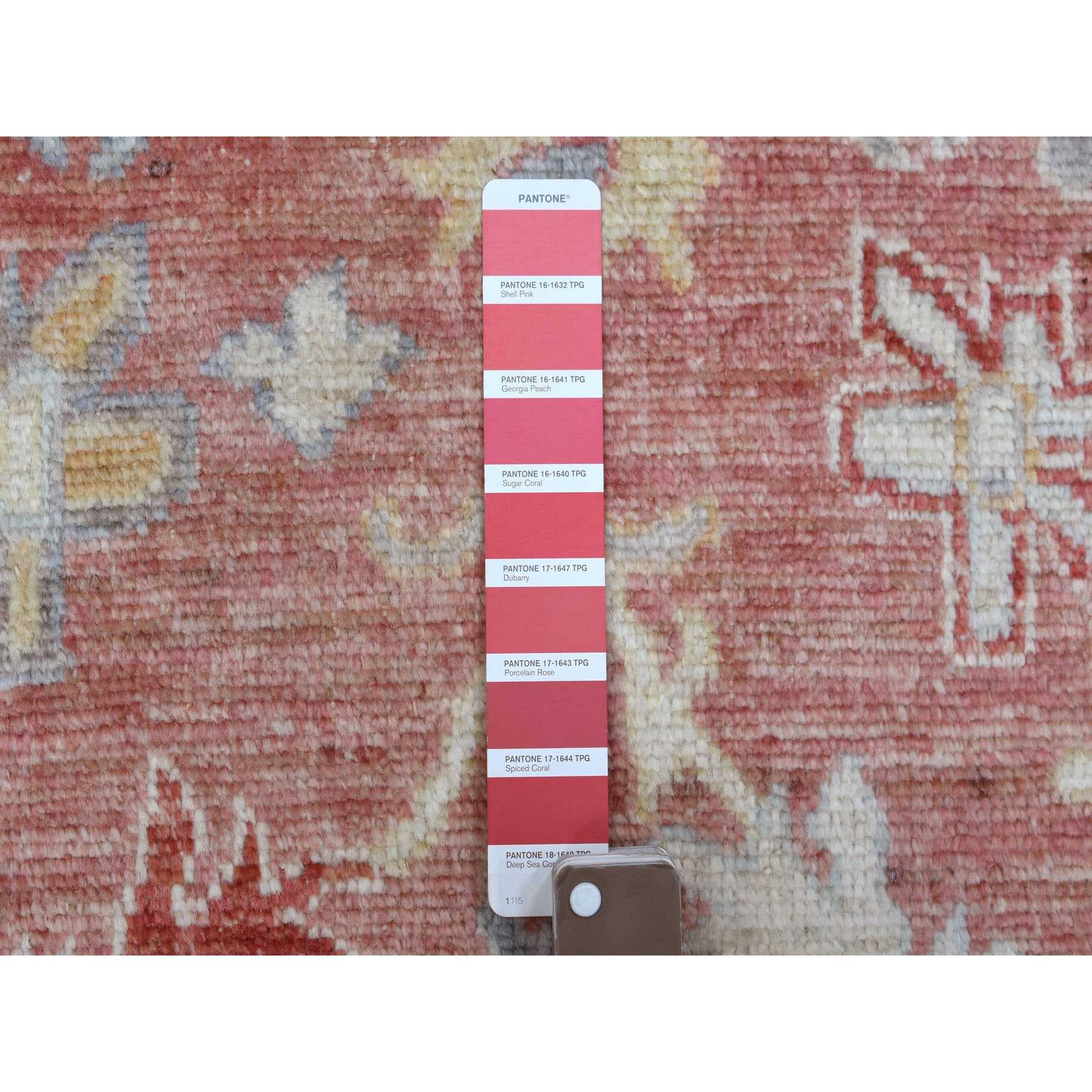 Oushak-And-Peshawar-Hand-Knotted-Rug-346605