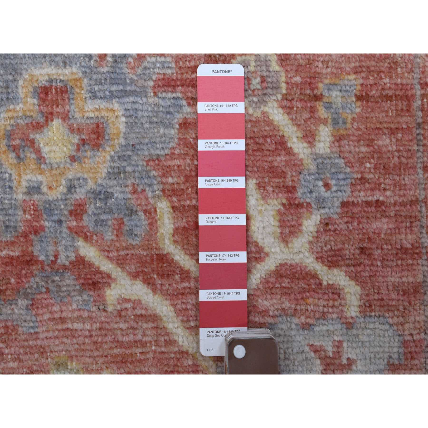 Oushak-And-Peshawar-Hand-Knotted-Rug-346685