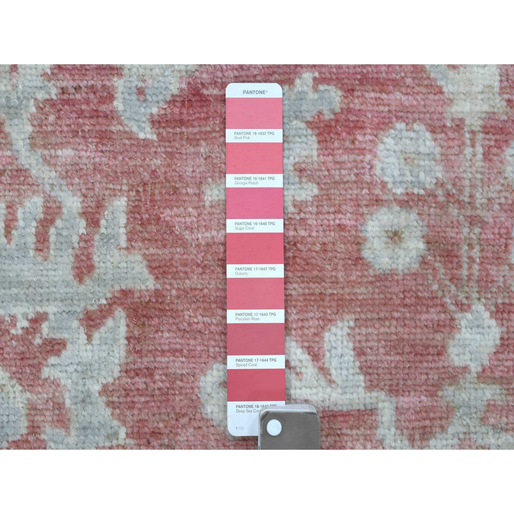 Oushak-And-Peshawar-Hand-Knotted-Rug-347060