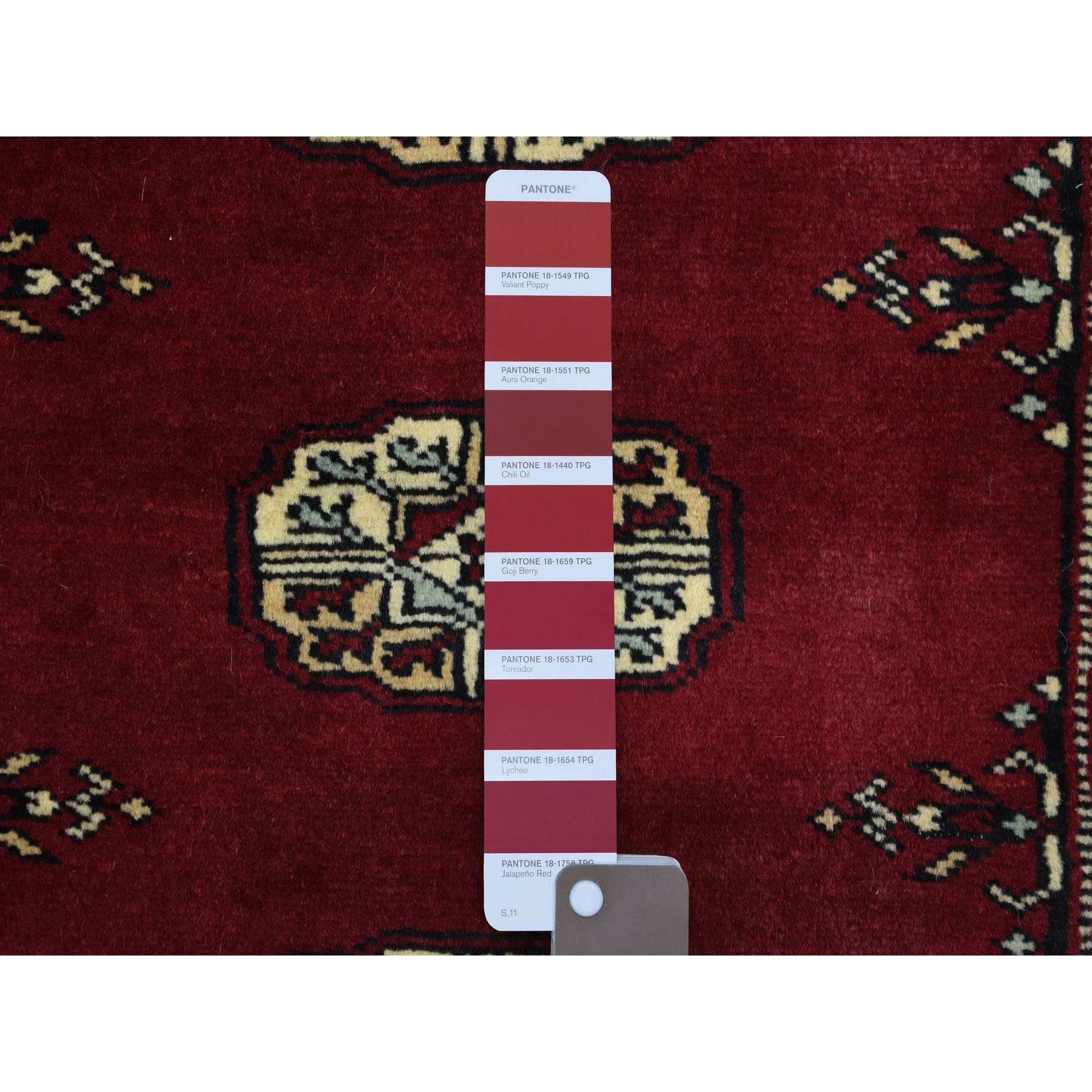 Tribal-Geometric-Hand-Knotted-Rug-346070