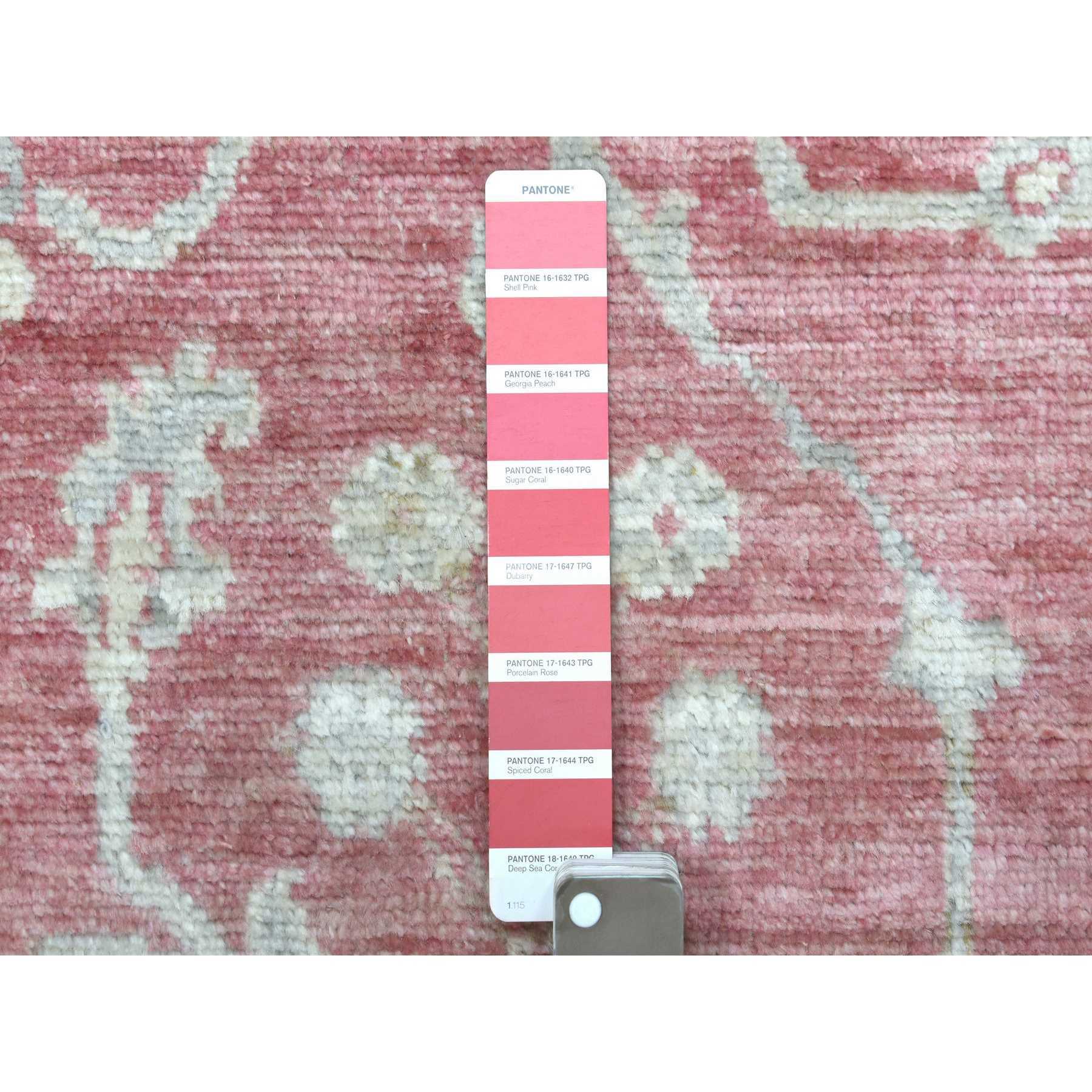 Oushak-And-Peshawar-Hand-Knotted-Rug-349270