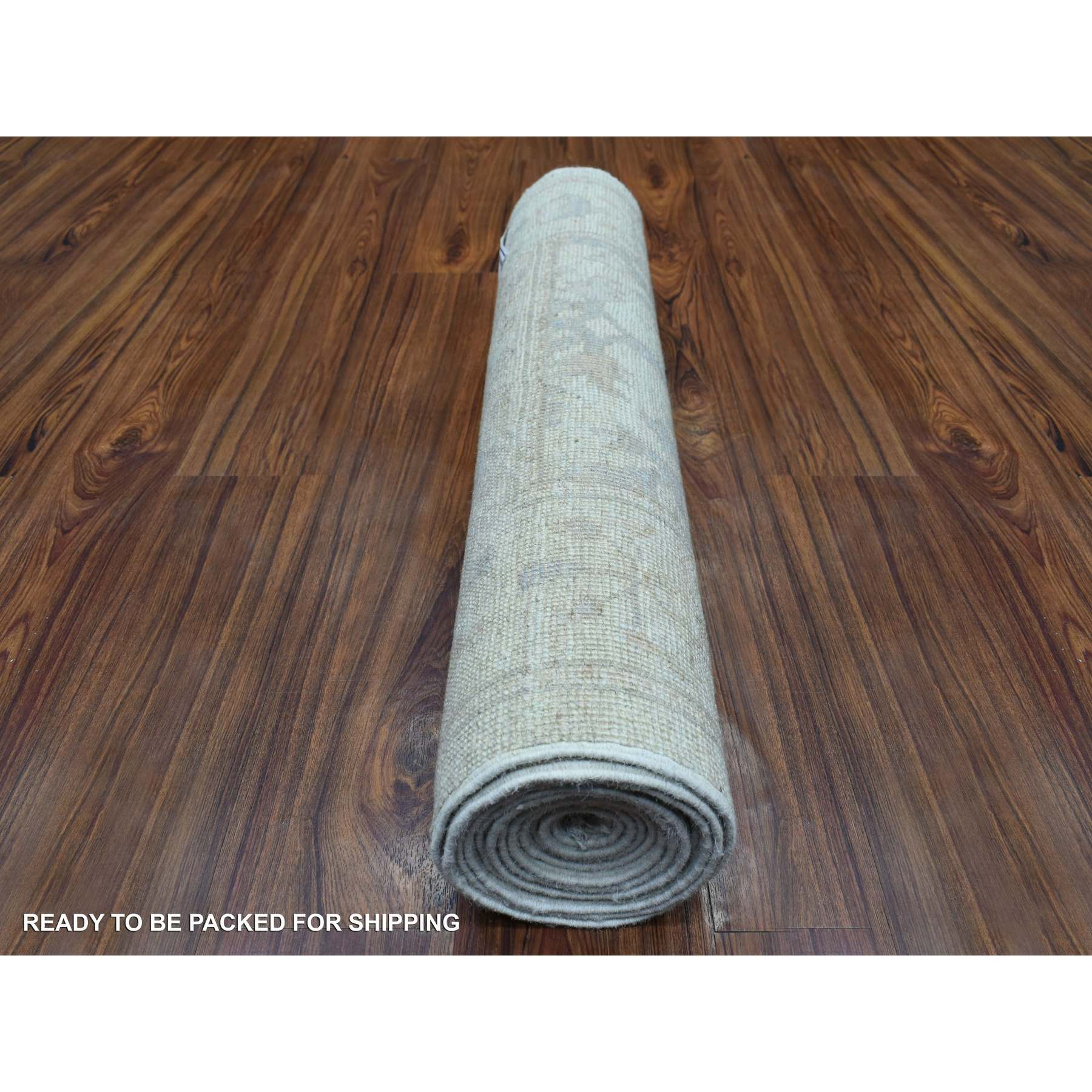 Oushak-And-Peshawar-Hand-Knotted-Rug-349465