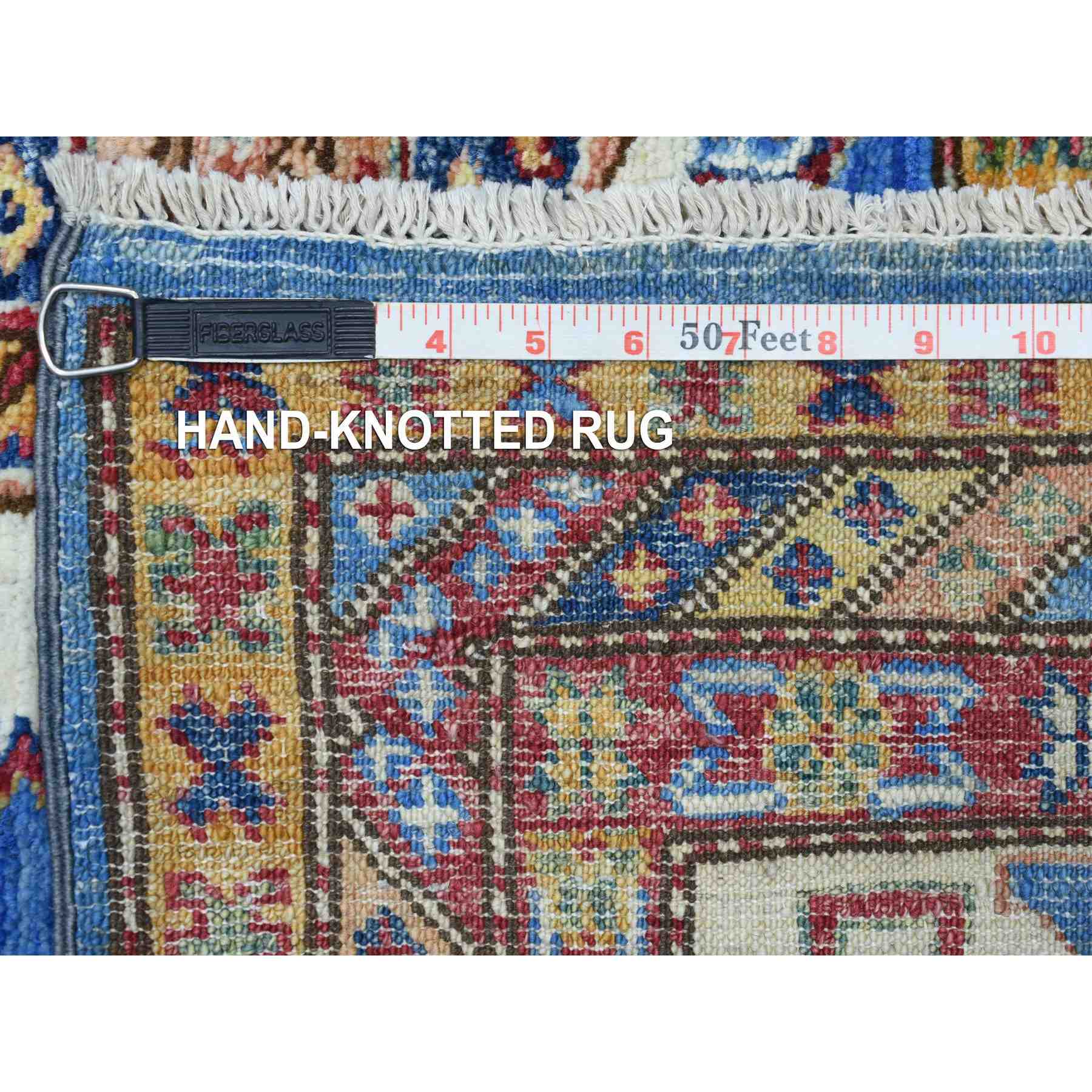 Kazak-Hand-Knotted-Rug-351165